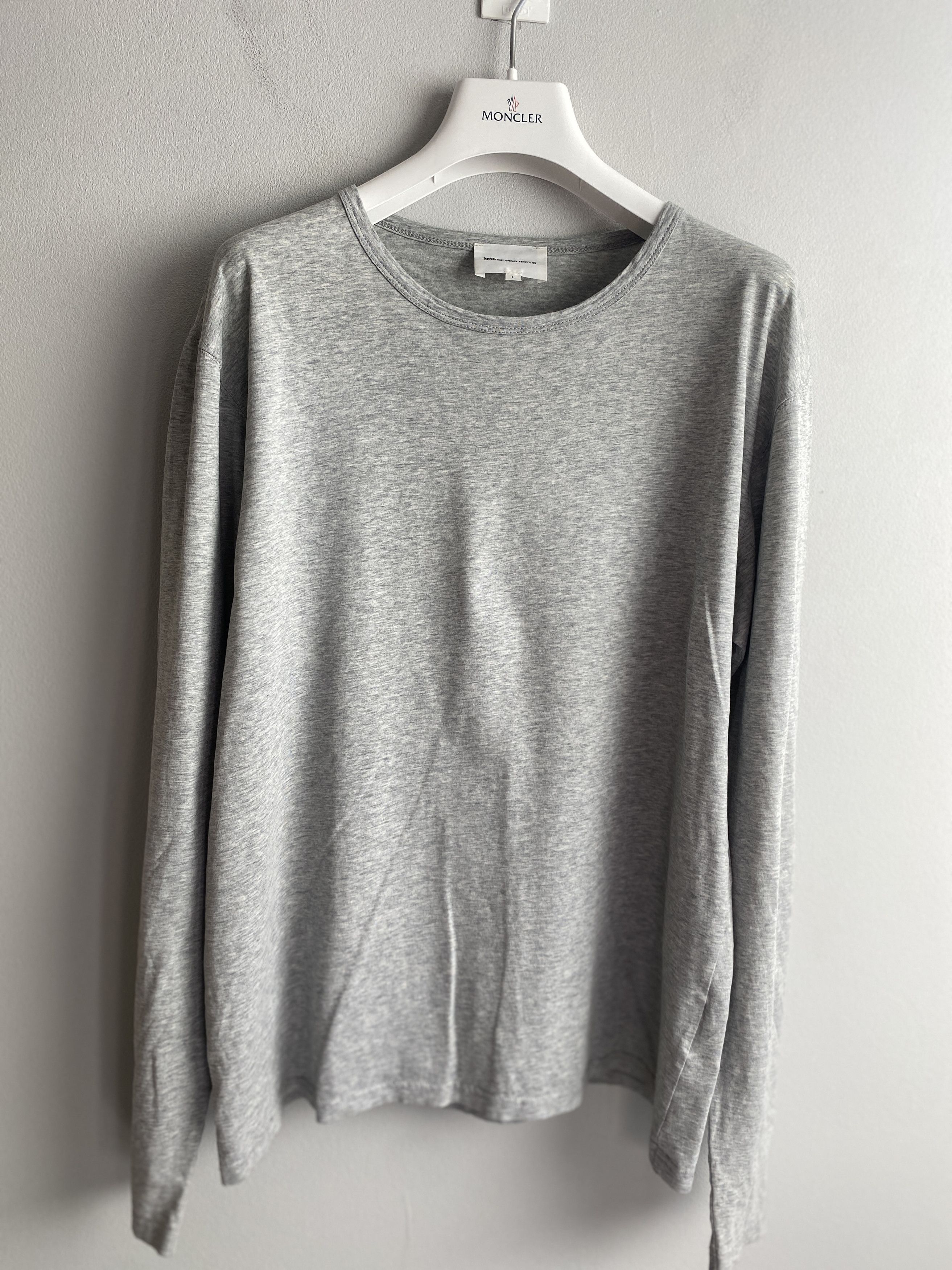 Norse Projects Norse Projects Jesper Mercerized long sleeve t-shirt tee Size L / US 10 / IT 46 - 1 Thumbnail