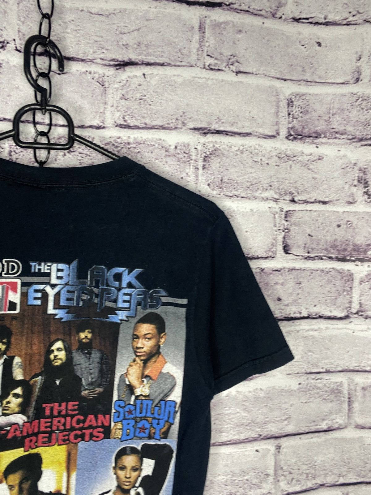 Band Tees The Black Eyed Pears Y2K Shirt Vintage Rap Tee Soulja Boy Size US S / EU 44-46 / 1 - 14 Thumbnail