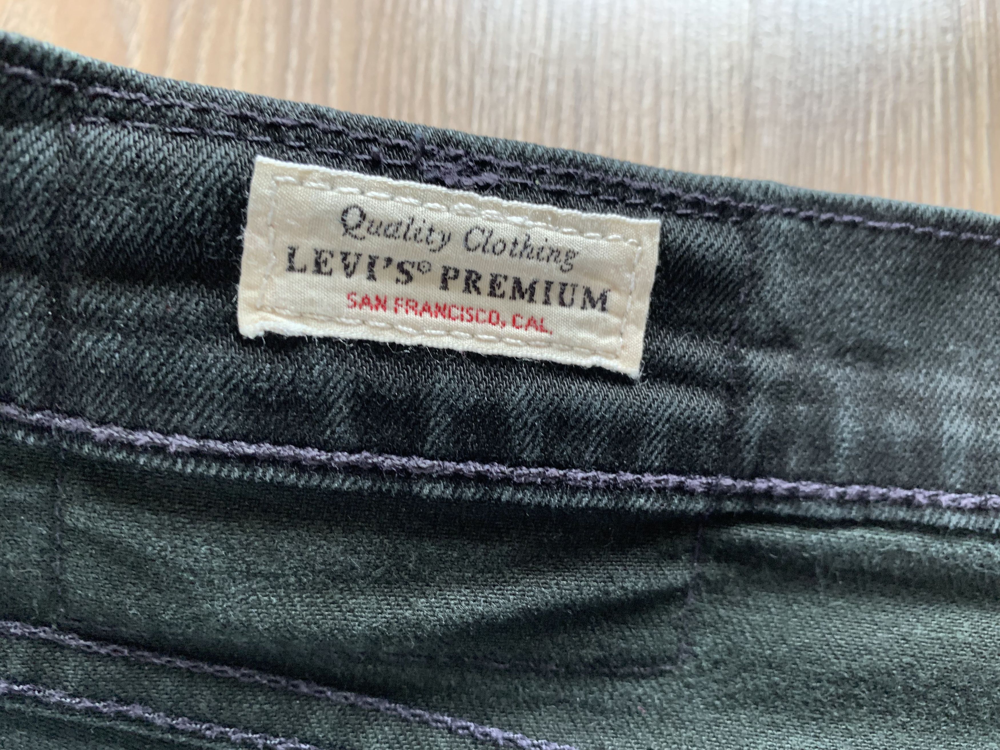 Levi's × Vintage Levis Premium 511 Black Stretch Jeans Size US 33 - 10 Thumbnail