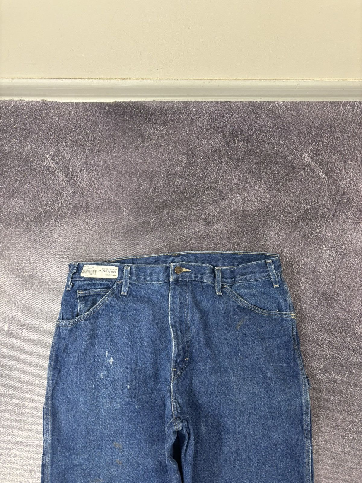 Dickies Vintage Dickies USA Blue Denim Y2K Hype Baggy Jeans Size US 36 / EU 52 - 15 Thumbnail