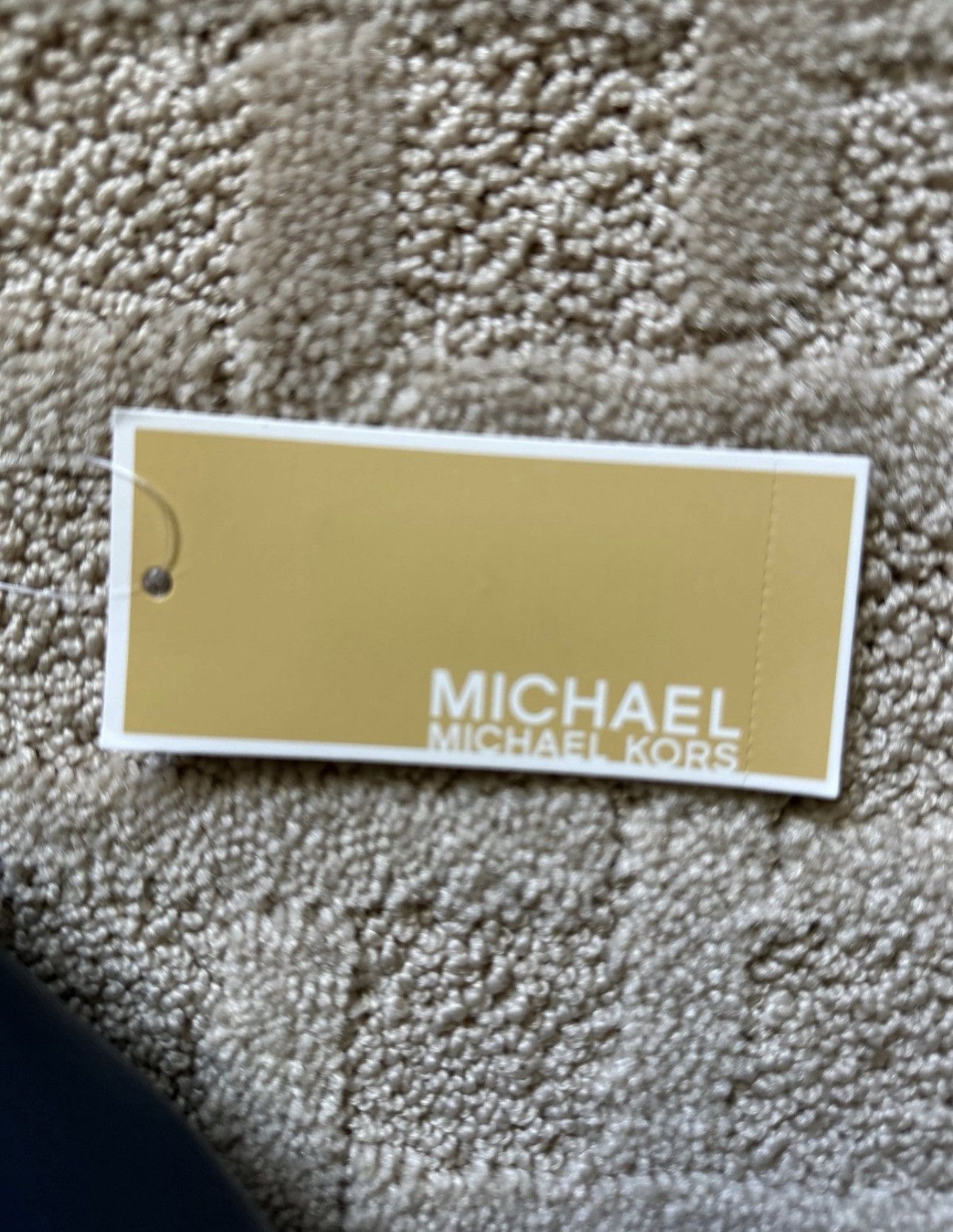 Michael Kors Michael Kors Cheryl Navy Blue Leather Size ONE SIZE - 8 Thumbnail