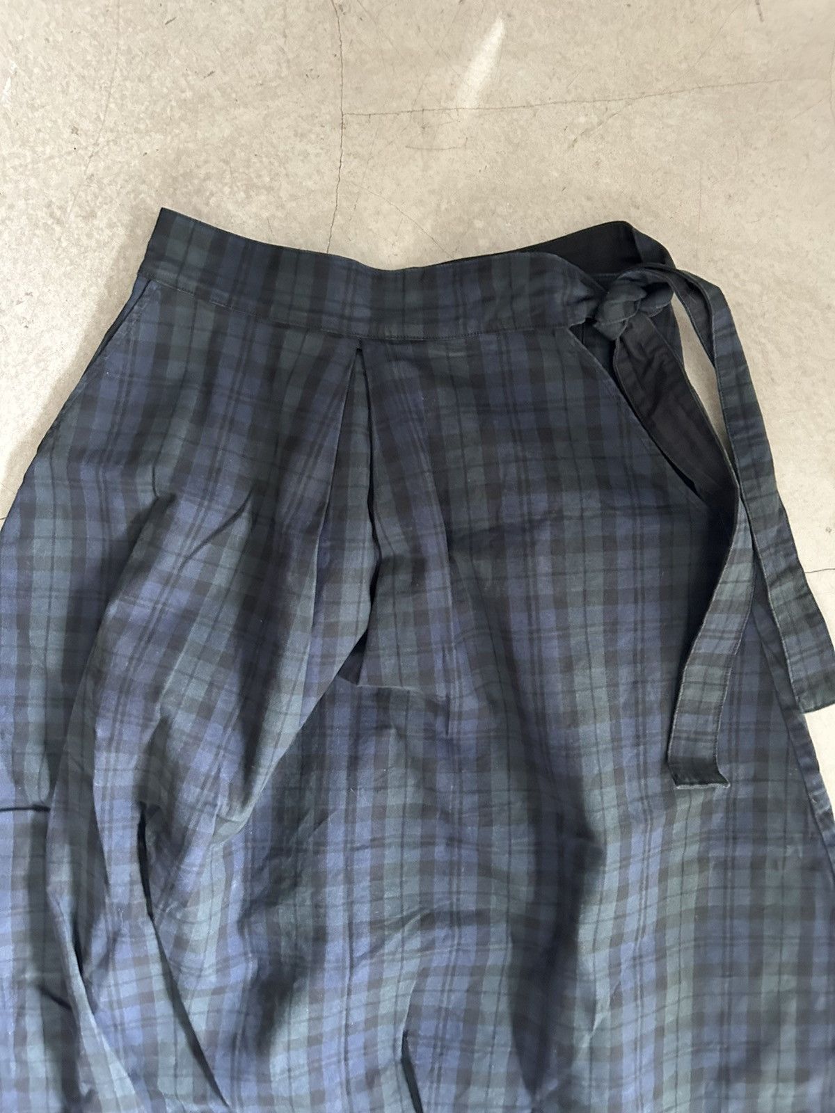 Kapital Kapital Green Plaid Drop Shorts Size US 30 / EU 46 - 4 Thumbnail