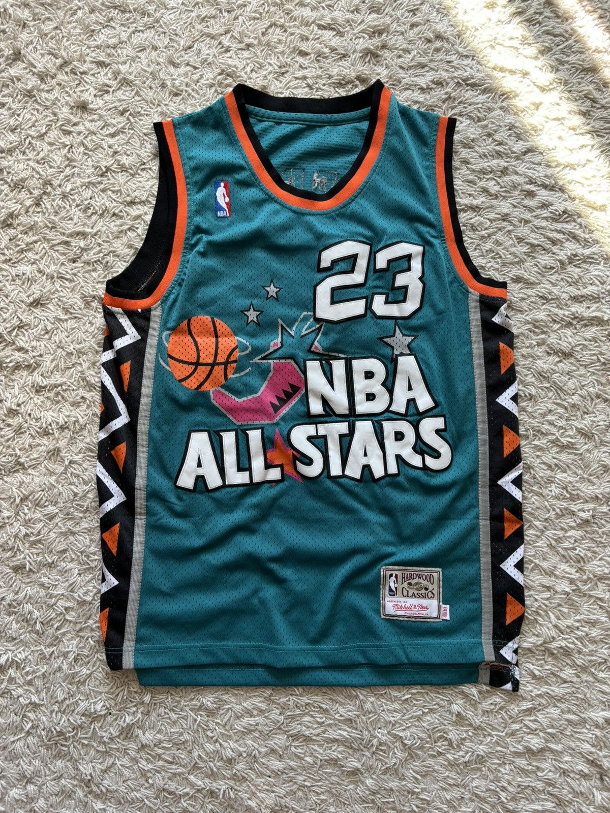 NBA × Nike × Vintage Vintage Streetwear NBA Jersey All Stars Jordan 23 Size US M / EU 48-50 / 2 - 2 Thumbnail