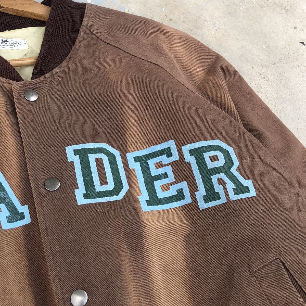 Vintage Vintage HAR BOR LIGHT HEADER FADED Bomber Jacket Size US L / EU 52-54 / 3 - 3 Thumbnail