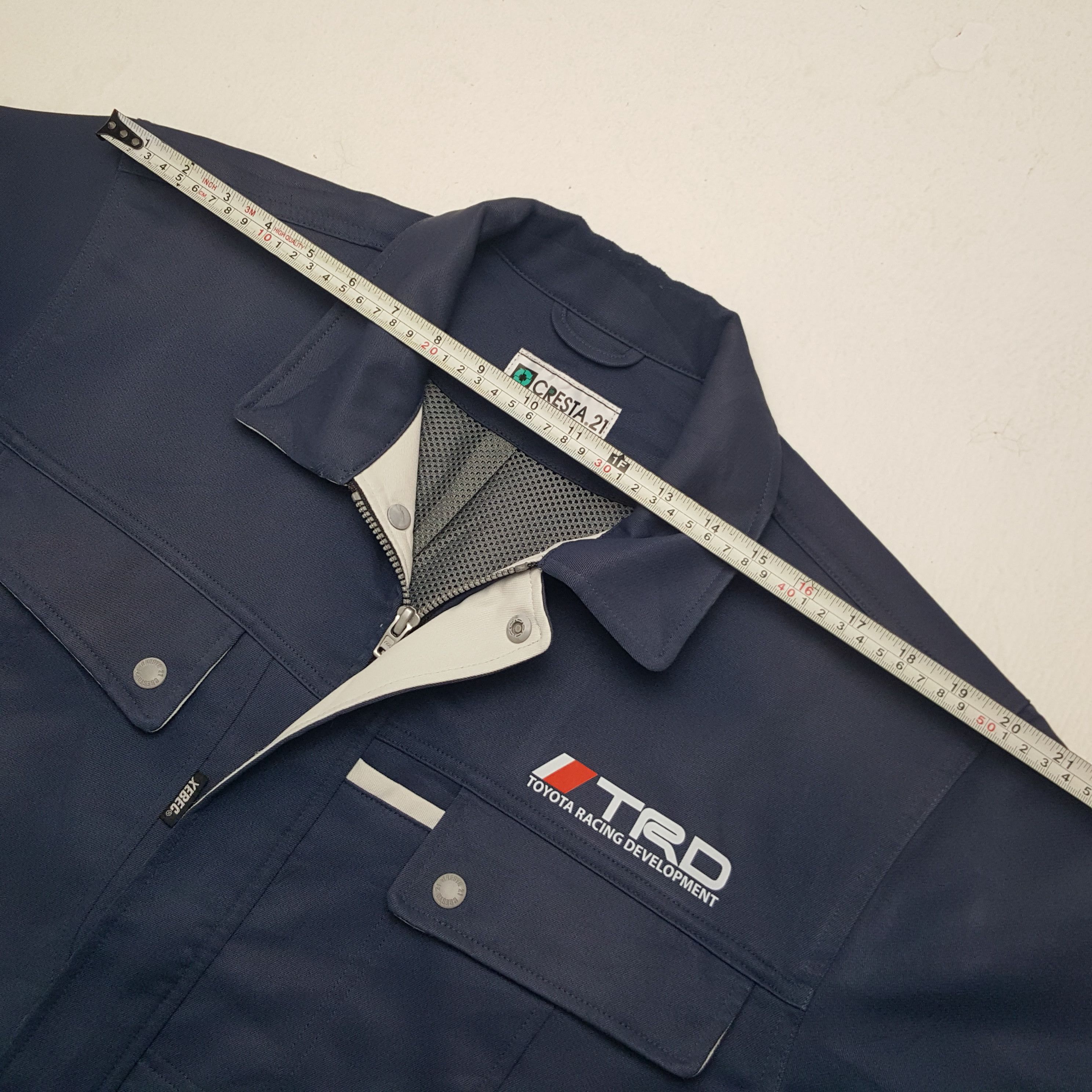 Japanese Brand × Vintage Vintage Toyota Racing Development Custom Art Japan Jacket Size US M / EU 48-50 / 2 - 6 Thumbnail