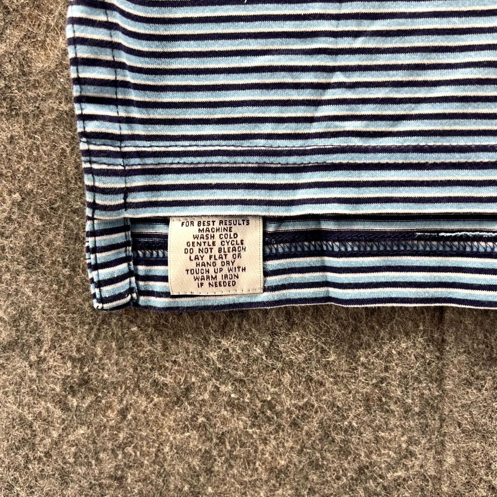 Peter Millar Peter Millar Polo Shirt Men Large Adult Blue Striped Preppy Casual Outdoors Shirt Size US L / EU 52-54 / 3 - 2 Thumbnail