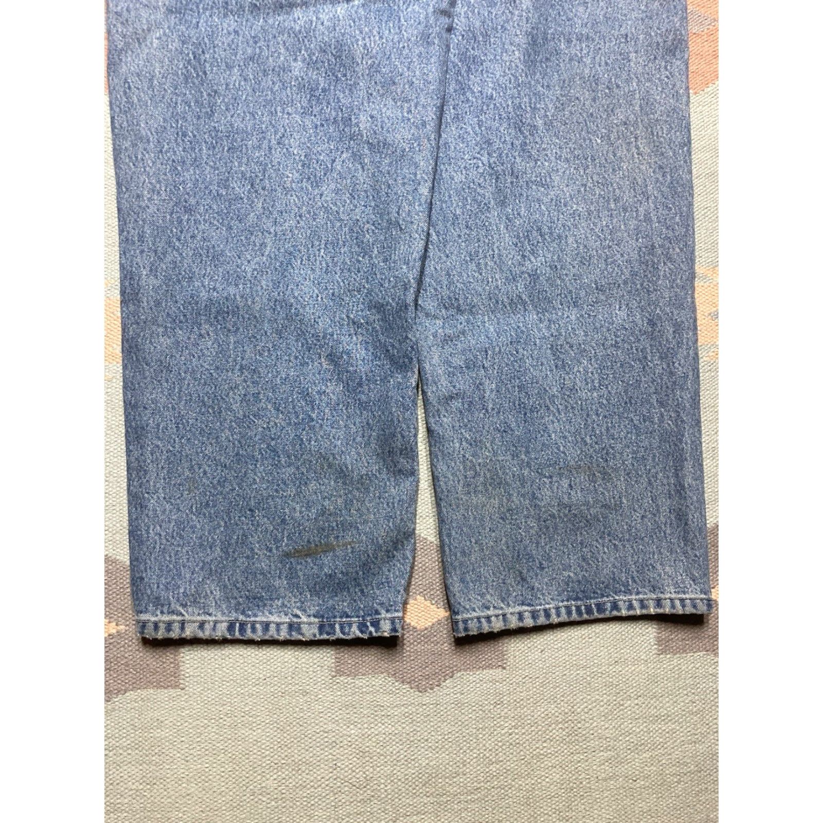 Sean John Vintage Sean John Jeans Men 38x33 Wide-Leg Blue Baggy Y2K Skater Vintage y2k baggy jeans Sean John faded southpole style wide leg skater 38x33 Size US 38 / EU 54 - 2 Thumbnail