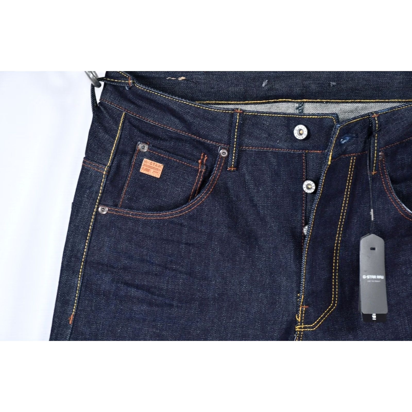 G-Star G-Star Stormer 3D Loose RL Denim Jeans RL 18Oz Rigid Raw W34 L32 Mens Regular Blue 100% Cotton Straight Vintage No Size US 34 / EU 50 - 4 Thumbnail
