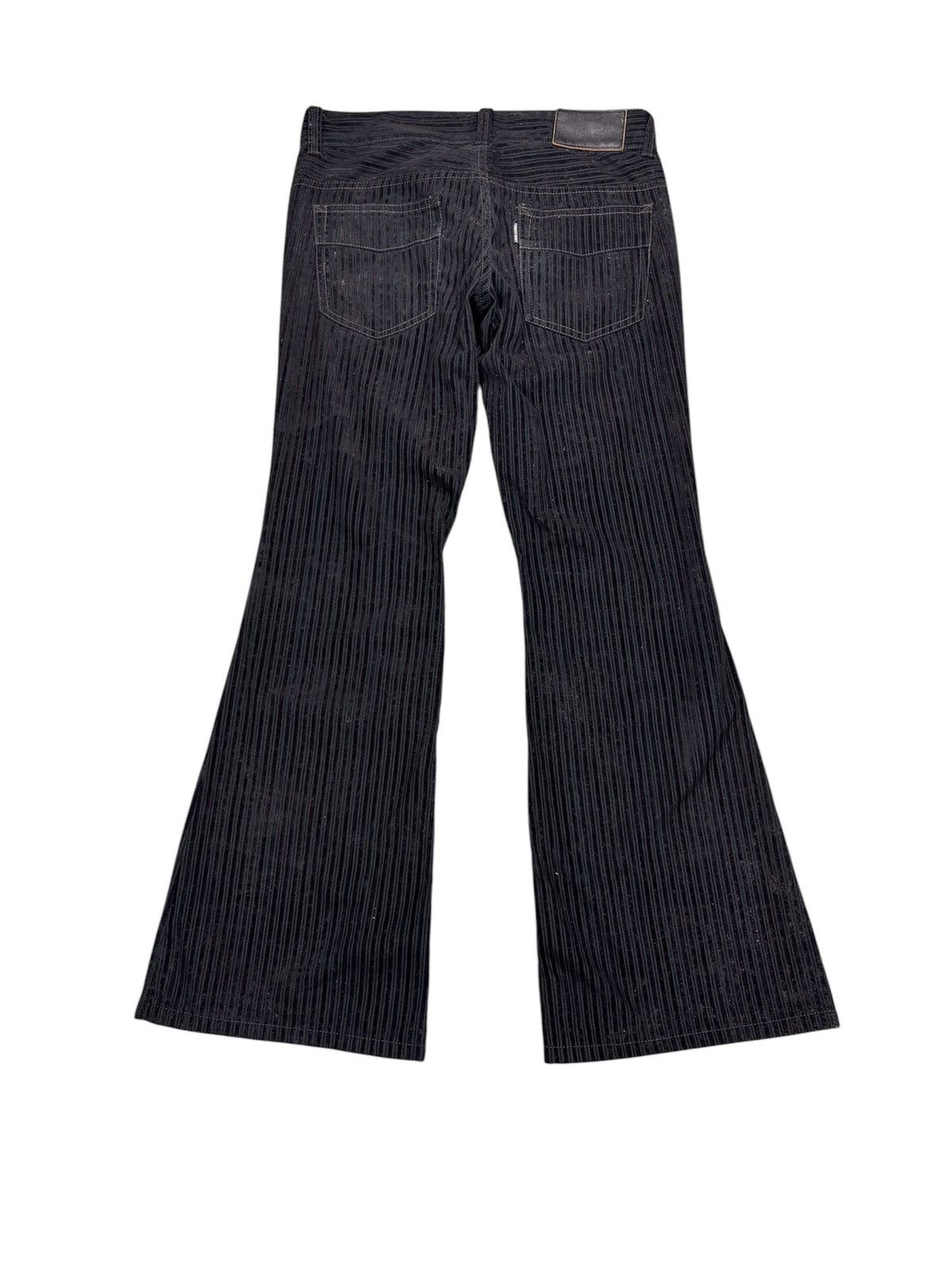 Tornado Mart Tornado Mart Velvet Flared Pants. S0363 Size US 30 / EU 46 - 2 Thumbnail