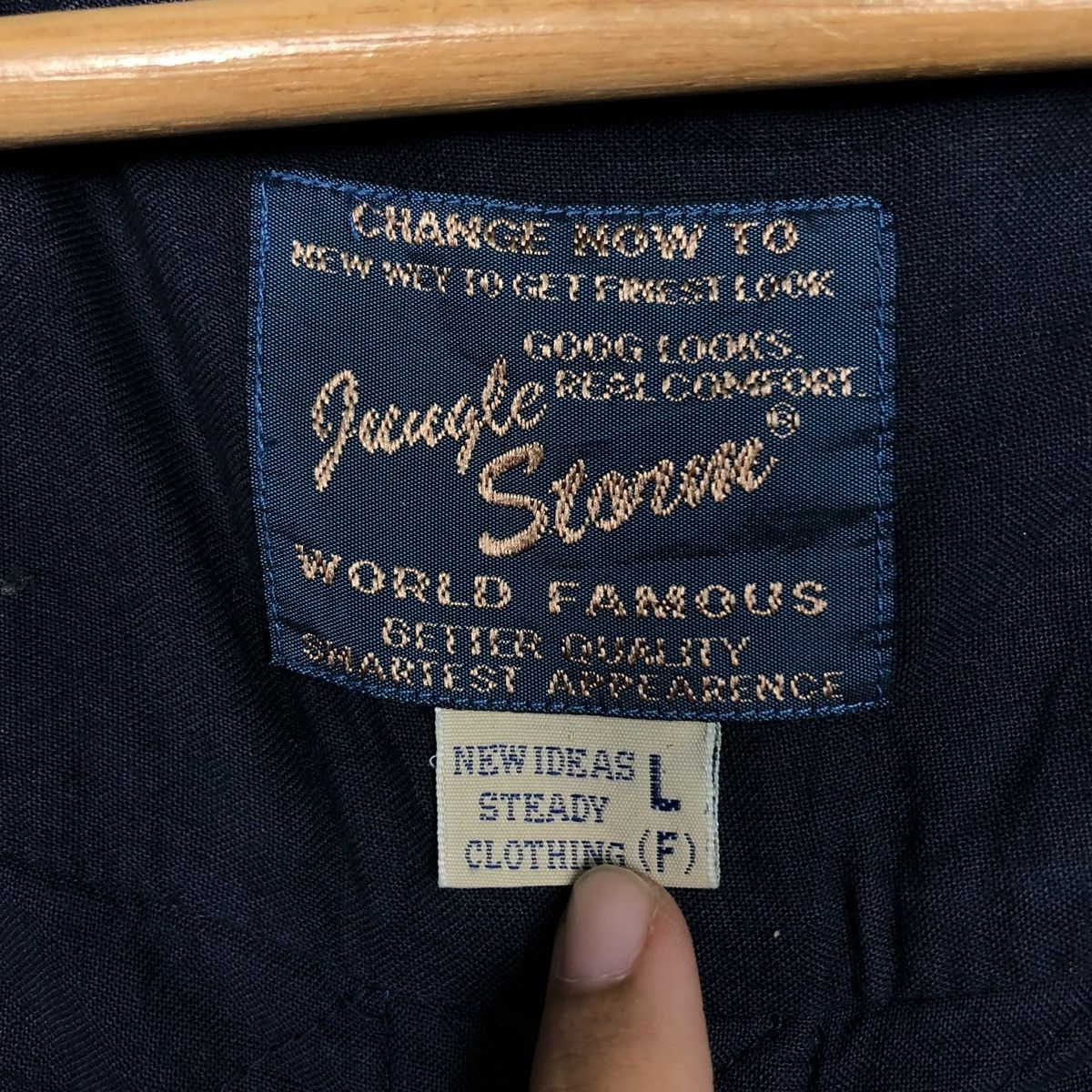 Flannel 🔥VINTAGE FLANNEL SHIRT JACKET JUNGLE STORM ISSEY MIYAKE Size US L / EU 52-54 / 3 - 18 Thumbnail