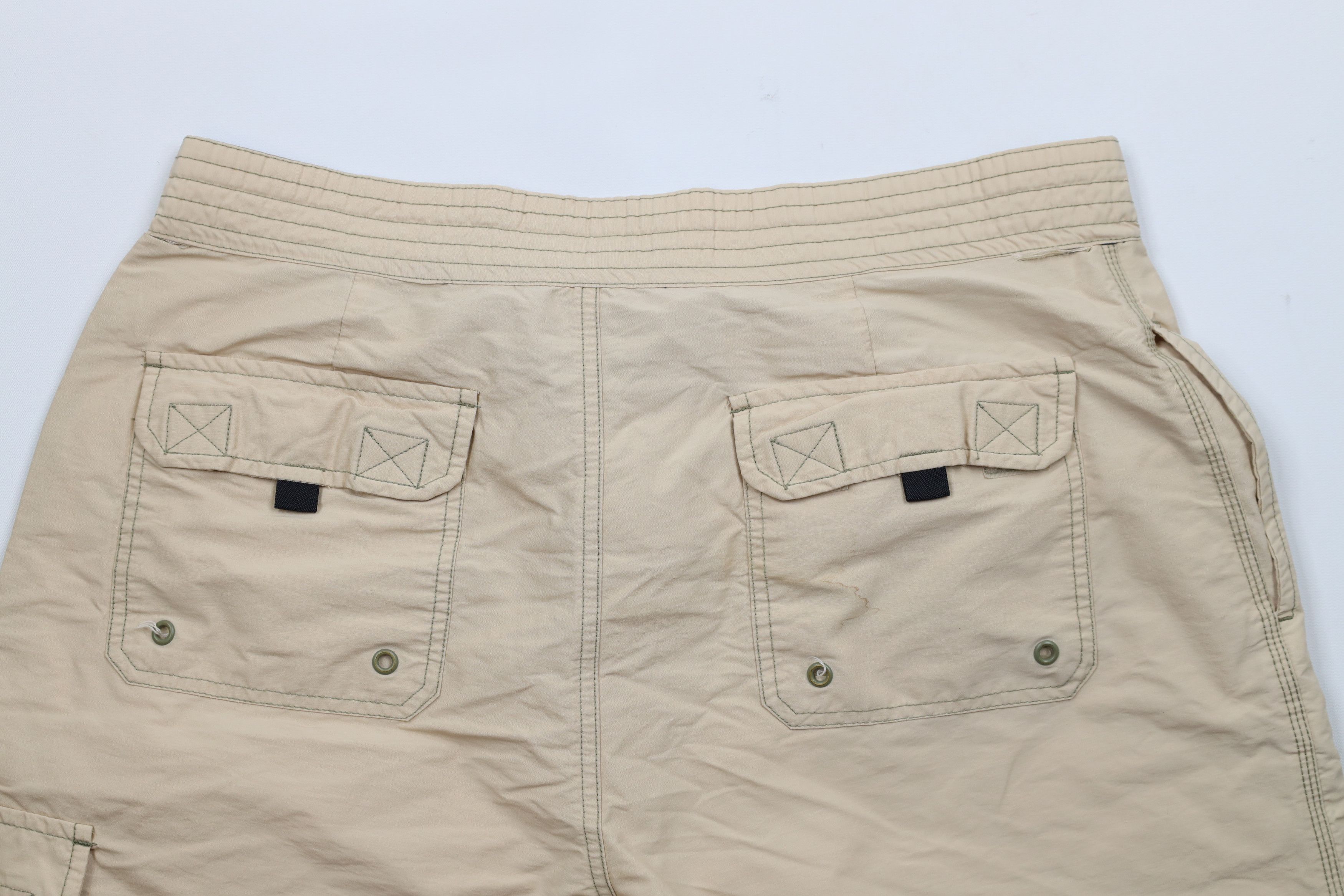 Tommy Hilfiger × Vintage Vintage 90s Tommy Hilfiger Spell Cargo Shorts Swim Trunks Size US 36 / EU 52 - 9 Thumbnail