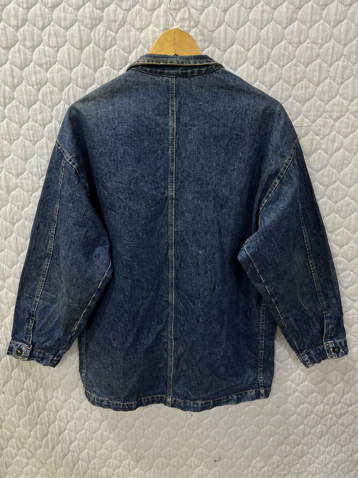 Guess (Zzzz)🔥🔥STEALS VINTAGE GUESS GEORGES MARCIANO DENIM JACKET Size US S / EU 44-46 / 1 - 11 Thumbnail