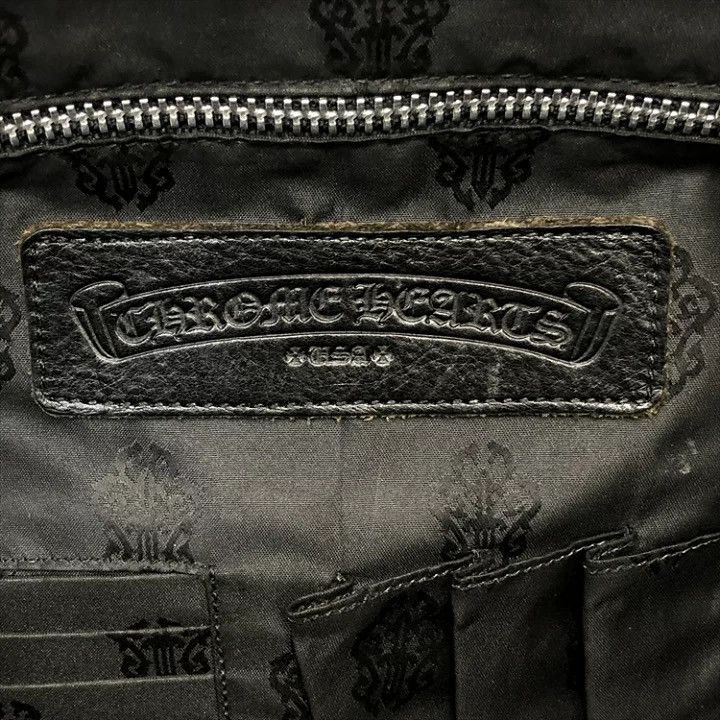 Chrome Hearts CHROME HEARTS Leather Gym Bag Size ONE SIZE - 11 Thumbnail