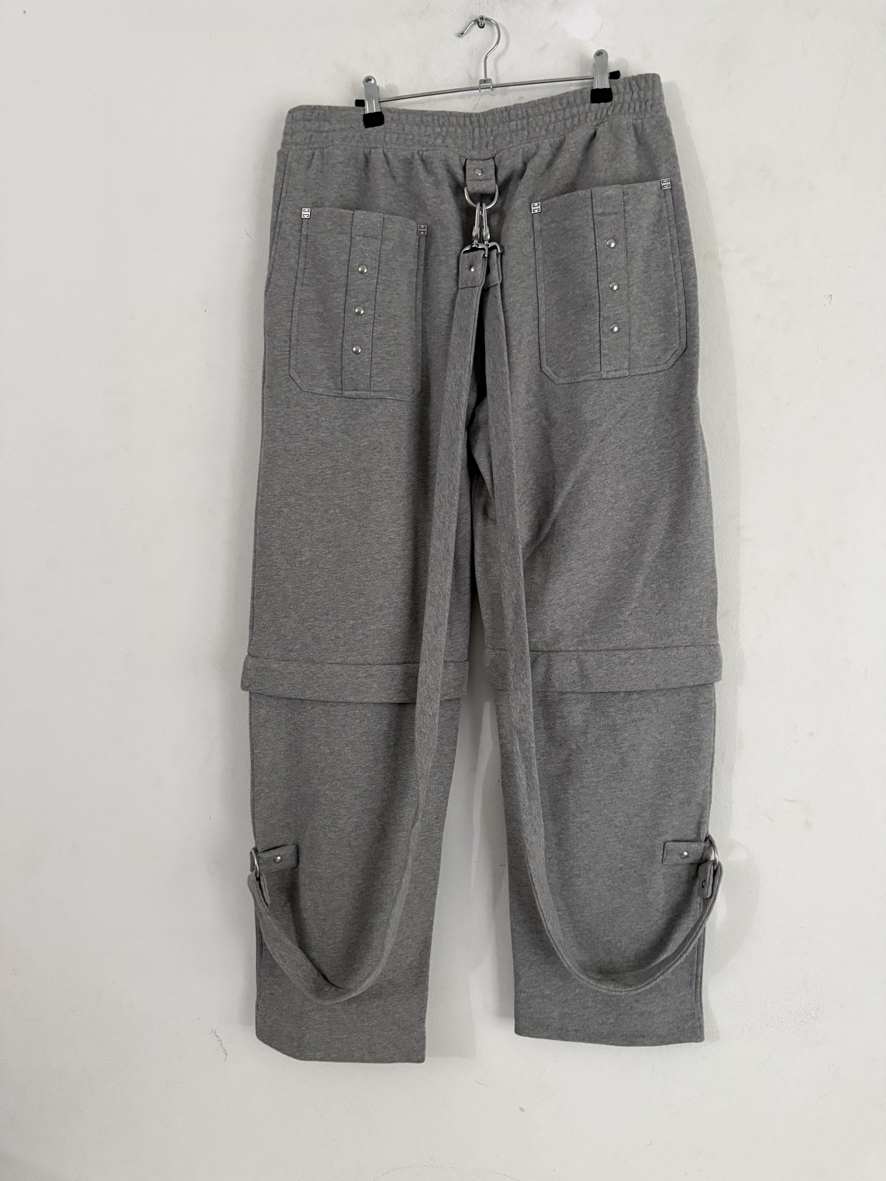 Givenchy Detachable-Leg Track Pants Suspenders Size US 34 / EU 50 - 13 Thumbnail