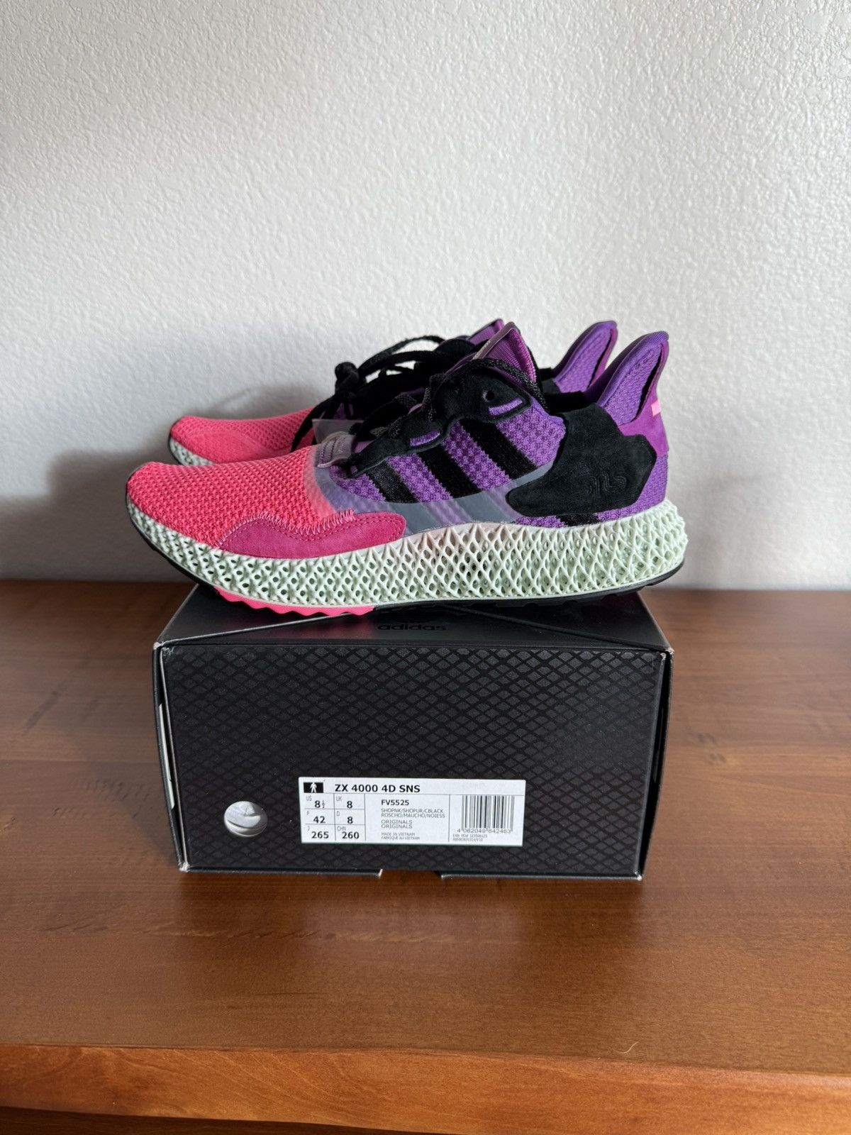 Adidas ZX 4000 4D SNS size 8.5