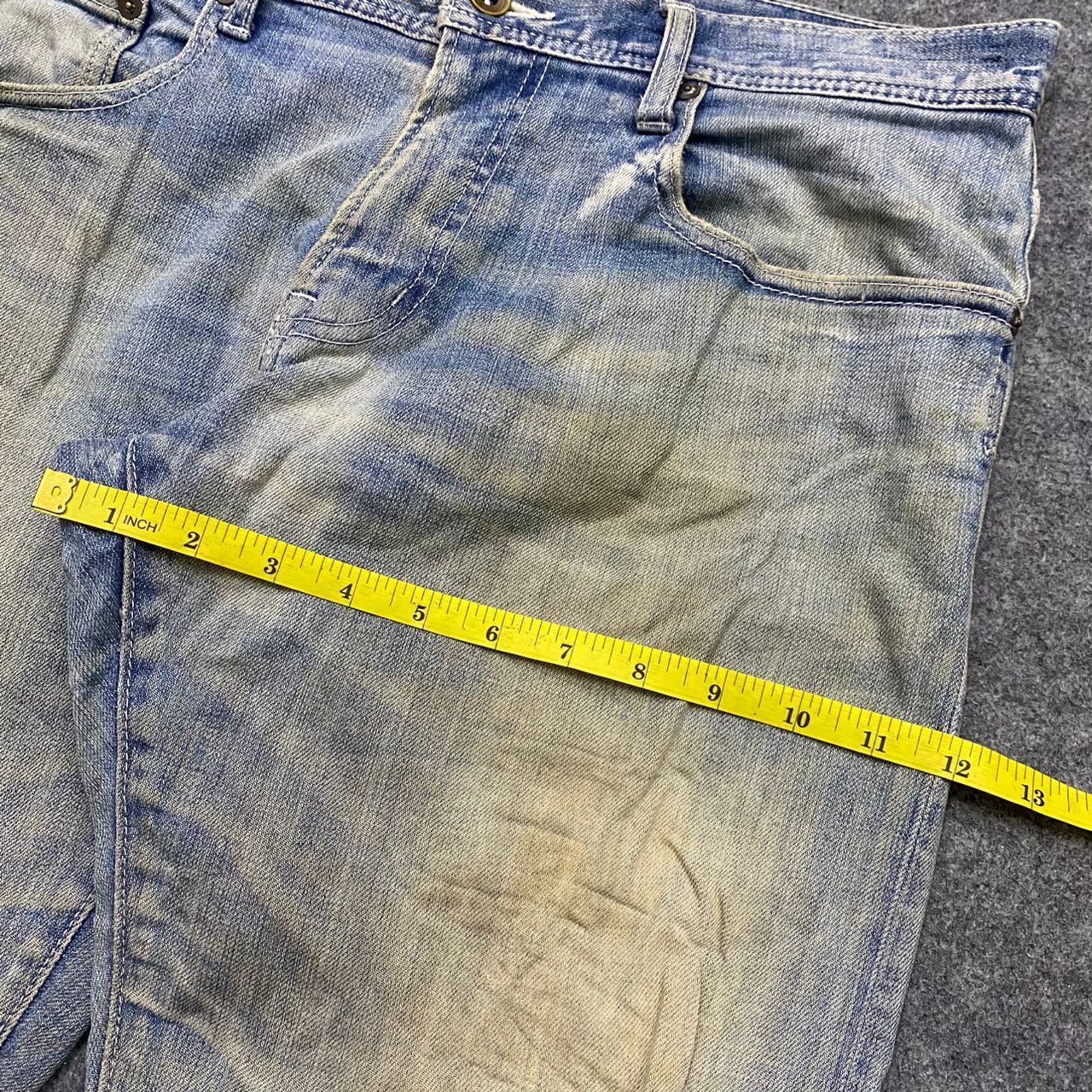 Tete Homme Vintage Tete Homme Distressed Denim Size US 34 / EU 50 - 5 Thumbnail