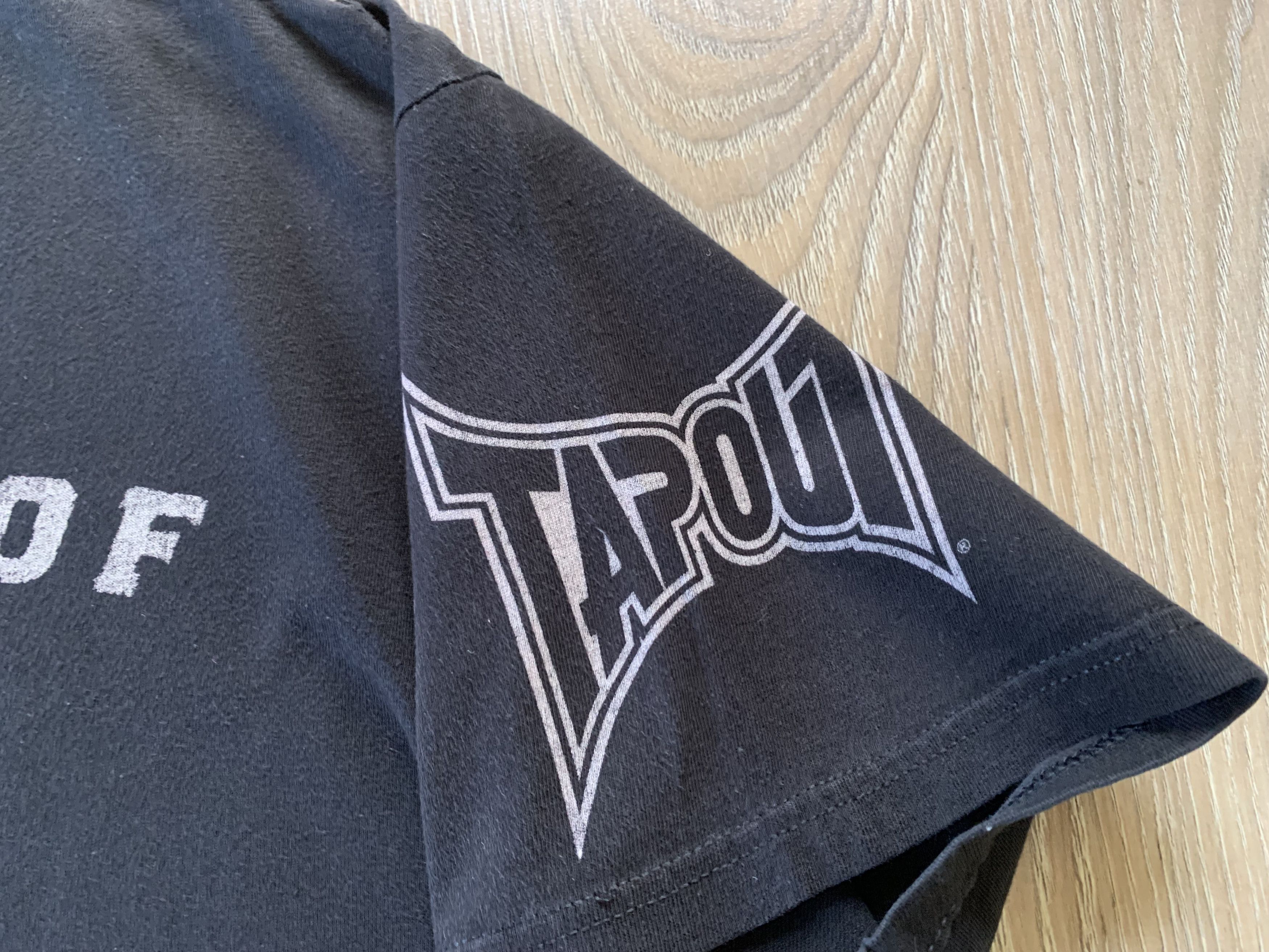 Tapout × Vintage Rare Tapout Vintage Overprint T Shirt Size US L / EU 52-54 / 3 - 5 Thumbnail