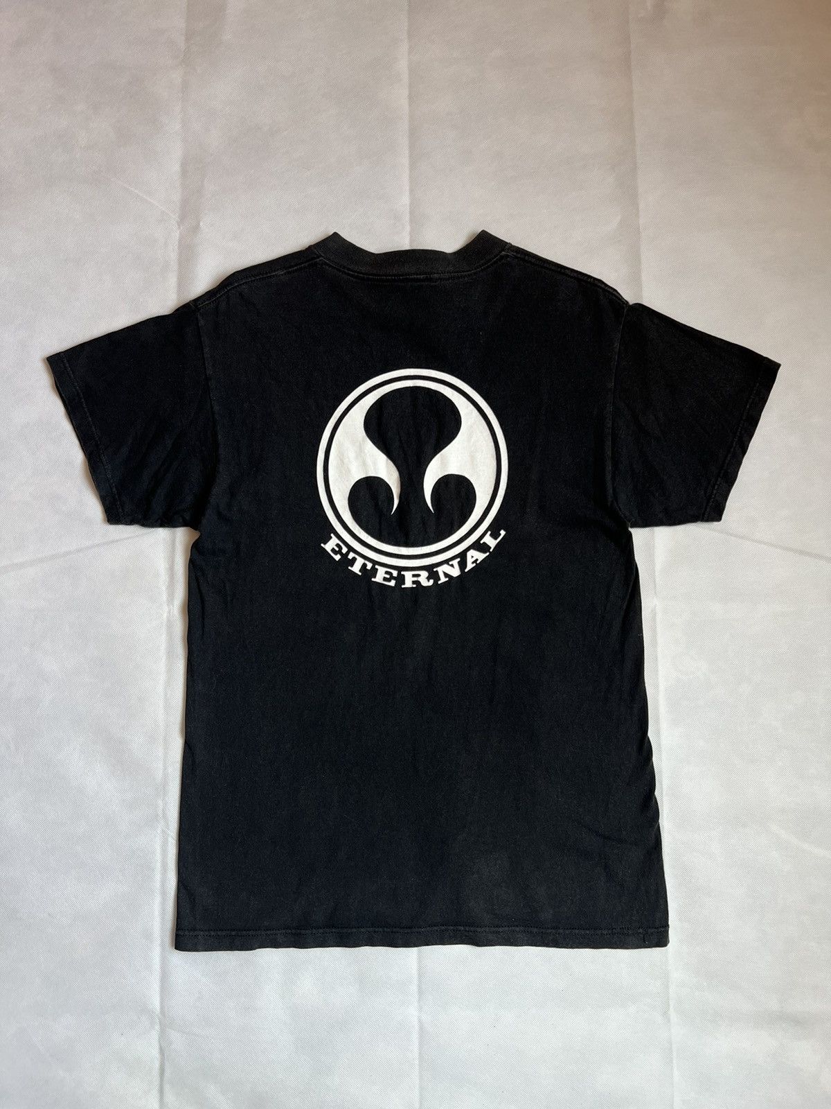 Vintage Eternal Japanese Brand Black Tshirt