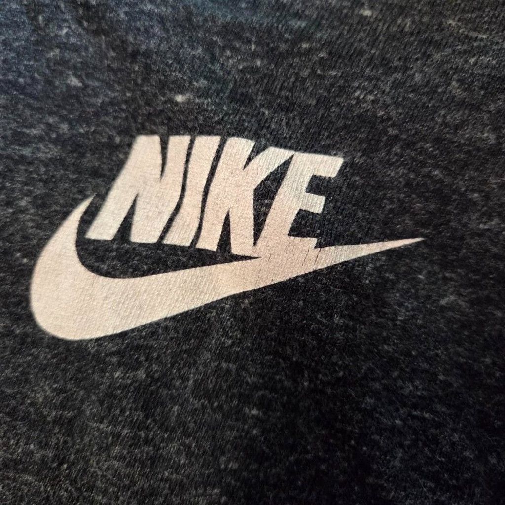 Nike NIKE grey/black hoody jacket light weight Large-Woman Size L / US 10 / IT 46 - 3 Thumbnail
