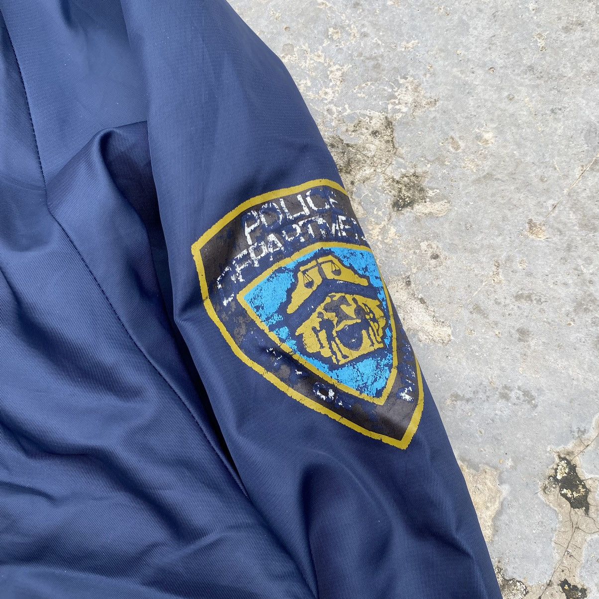 If Six Was Nine × Japanese Brand × Vintage vintage NYPD police department light coach jacket Size US XL / EU 56 / 4 - 7 Thumbnail