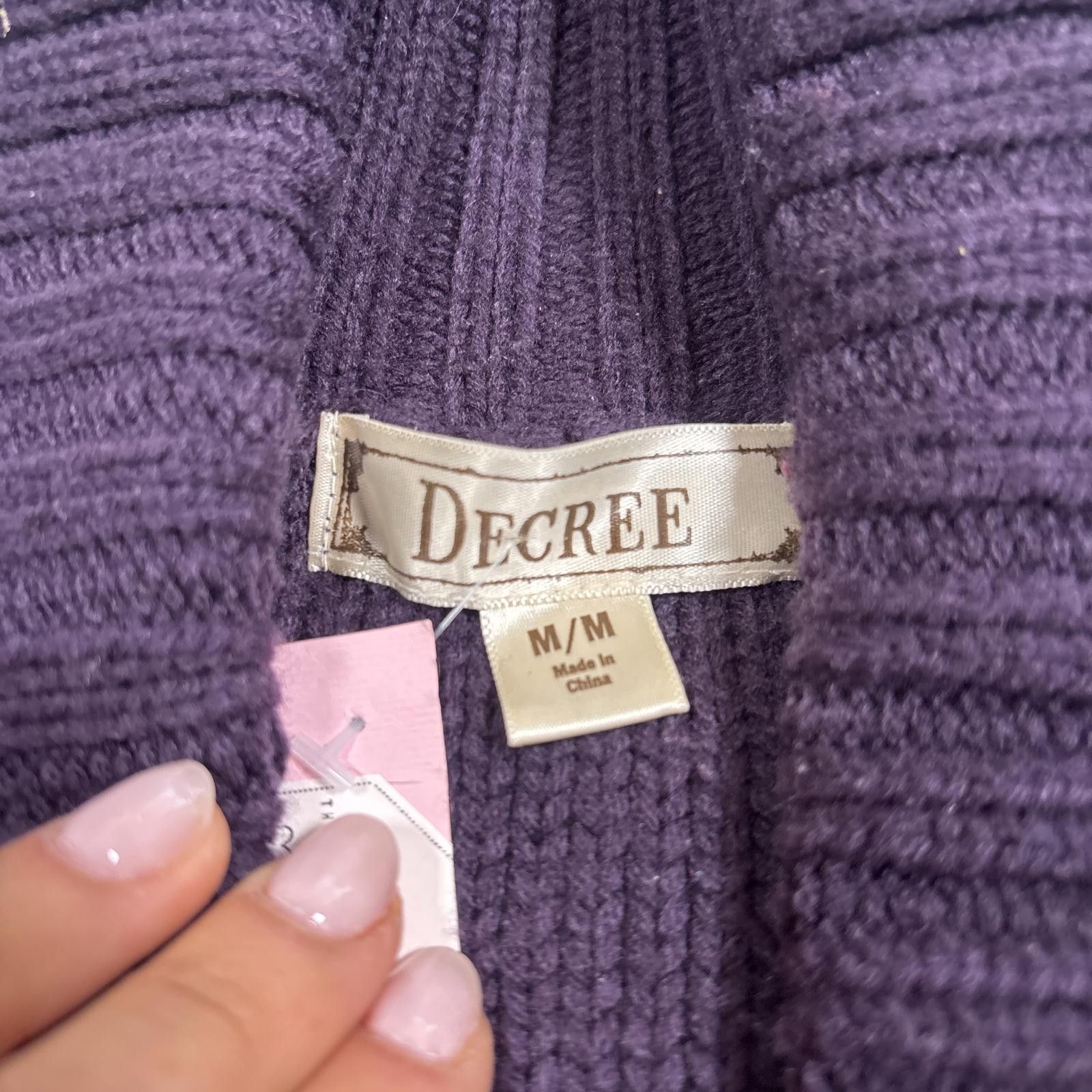 Decree y2k purple babydoll decree sweater Size M / US 6-8 / IT 42-44 - 5 Thumbnail