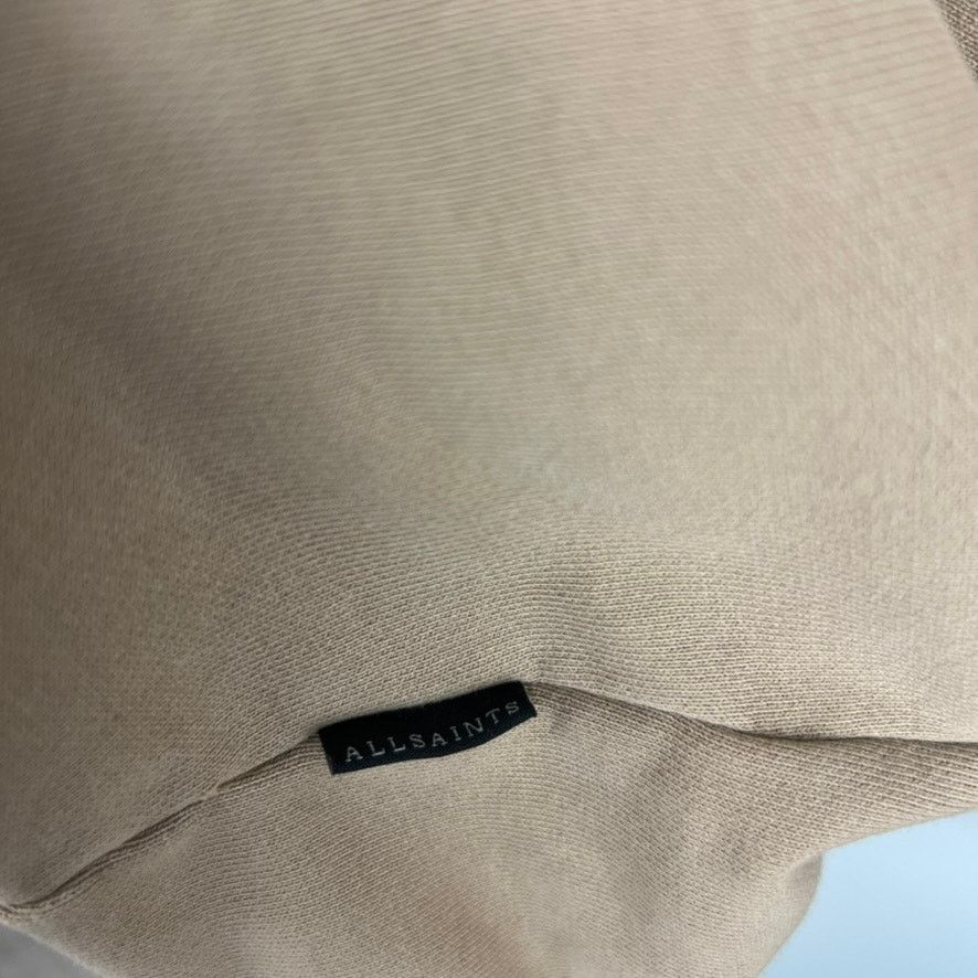 Allsaints All Saints Men's Tan Heavyweight Oversized Hoodie Size XL Size US XL / EU 56 / 4 - 5 Thumbnail