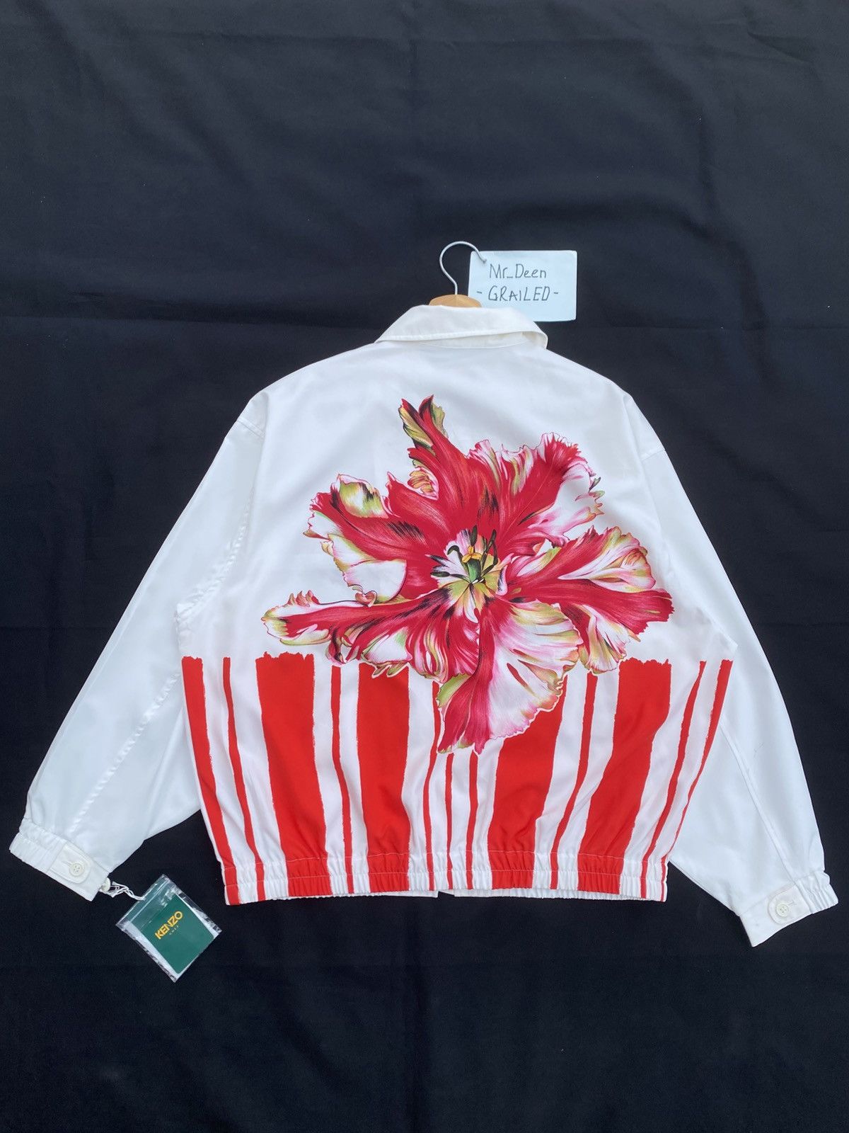 Kenzo Rare Vintage Kenzo Satin Jacket Size US M / EU 48-50 / 2 - 1 Thumbnail