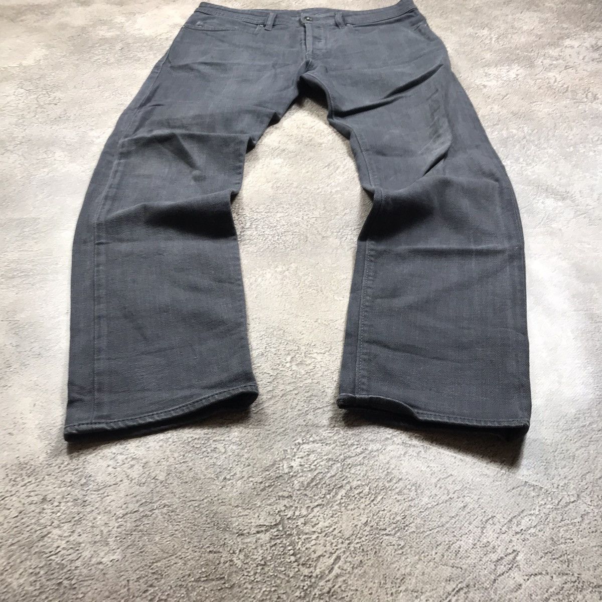 Vintage Vintage G-Star Japan Distressed Low Rise Flared Jeans 90s 32 Size US 32 / EU 48 - 1 Thumbnail