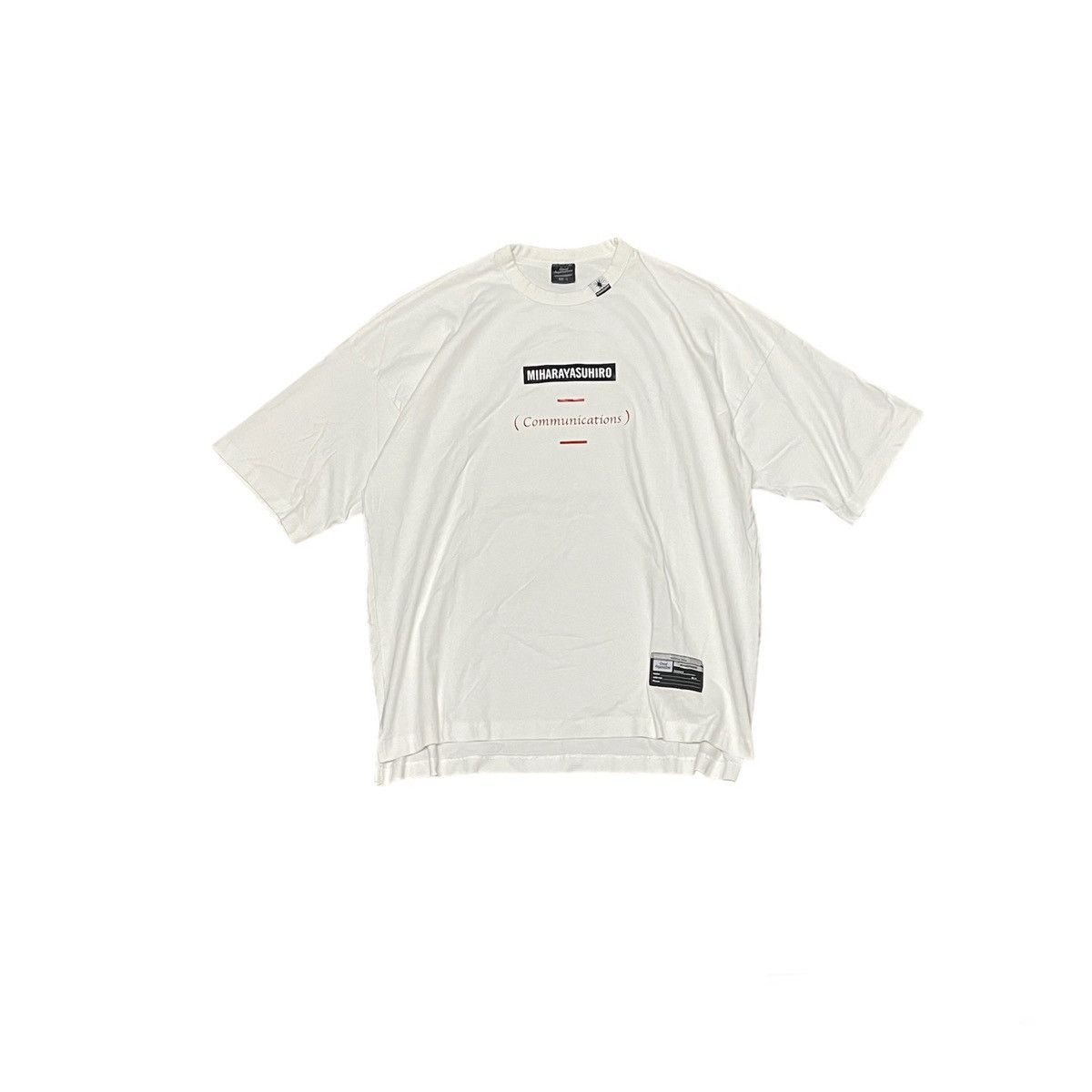 Maison MIHARA YASUHIRO MAISON MIHARA YASUHIRO x Gu Communications Baggy Tee Shirt Size US L / EU 52-54 / 3 - 1 Thumbnail