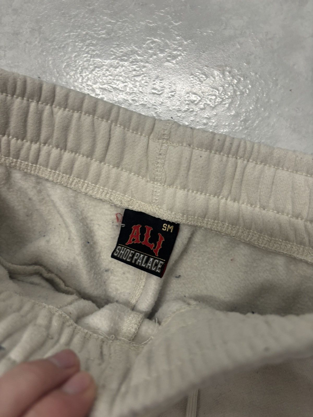 Other Brand new muhammad ali shoe palace beige baggy sweats mens S Size US 28 / EU 44 - 6 Thumbnail