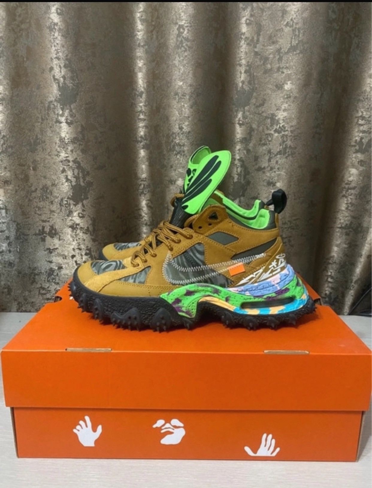 Nike × Off-White Nike x Off White Terra Forma Wheat Size US 9 / EU 42 - 3 Thumbnail