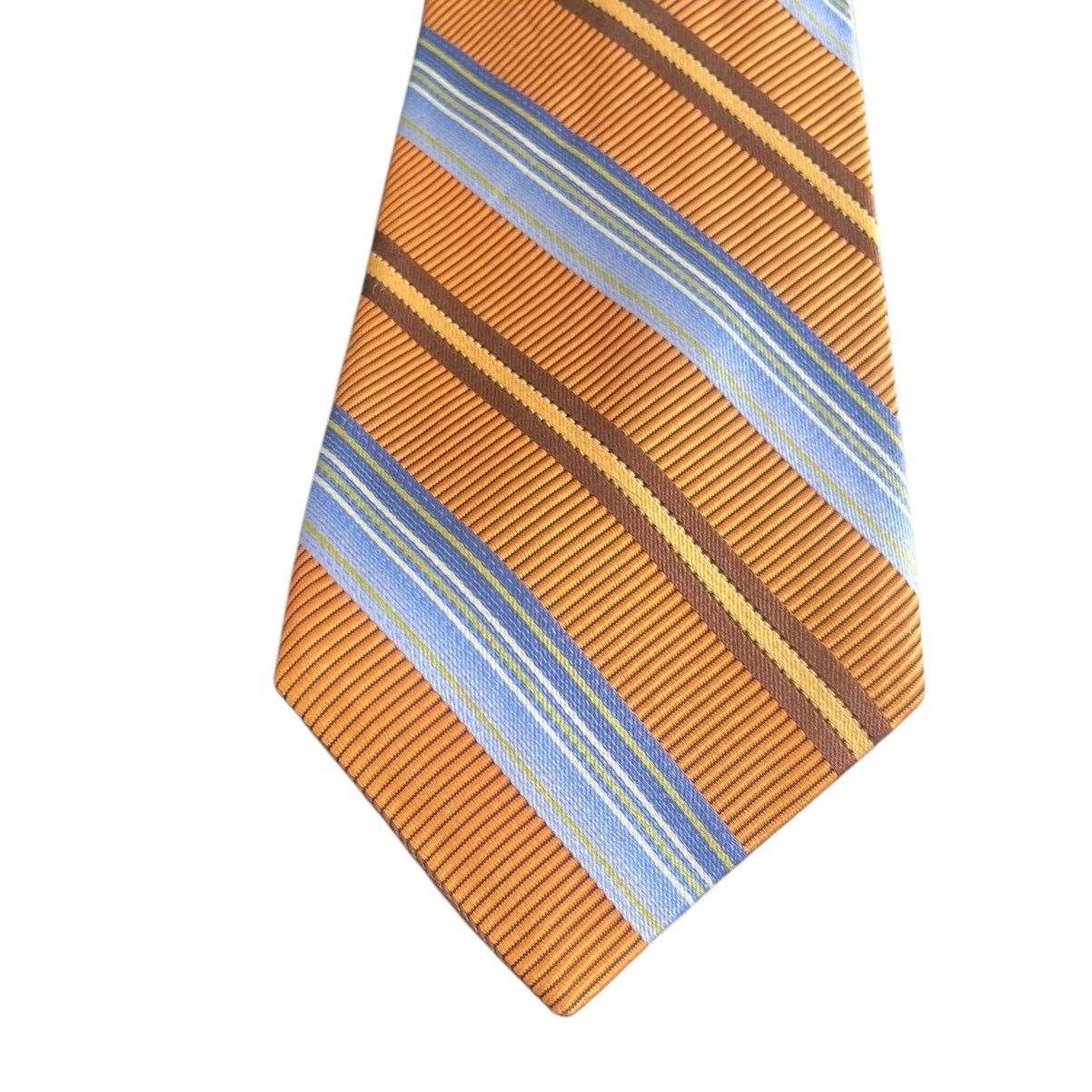 Robert Talbott Robert Talbott Best of Class James LTD 100% Silk Tie Orange Size ONE SIZE - 2 Thumbnail