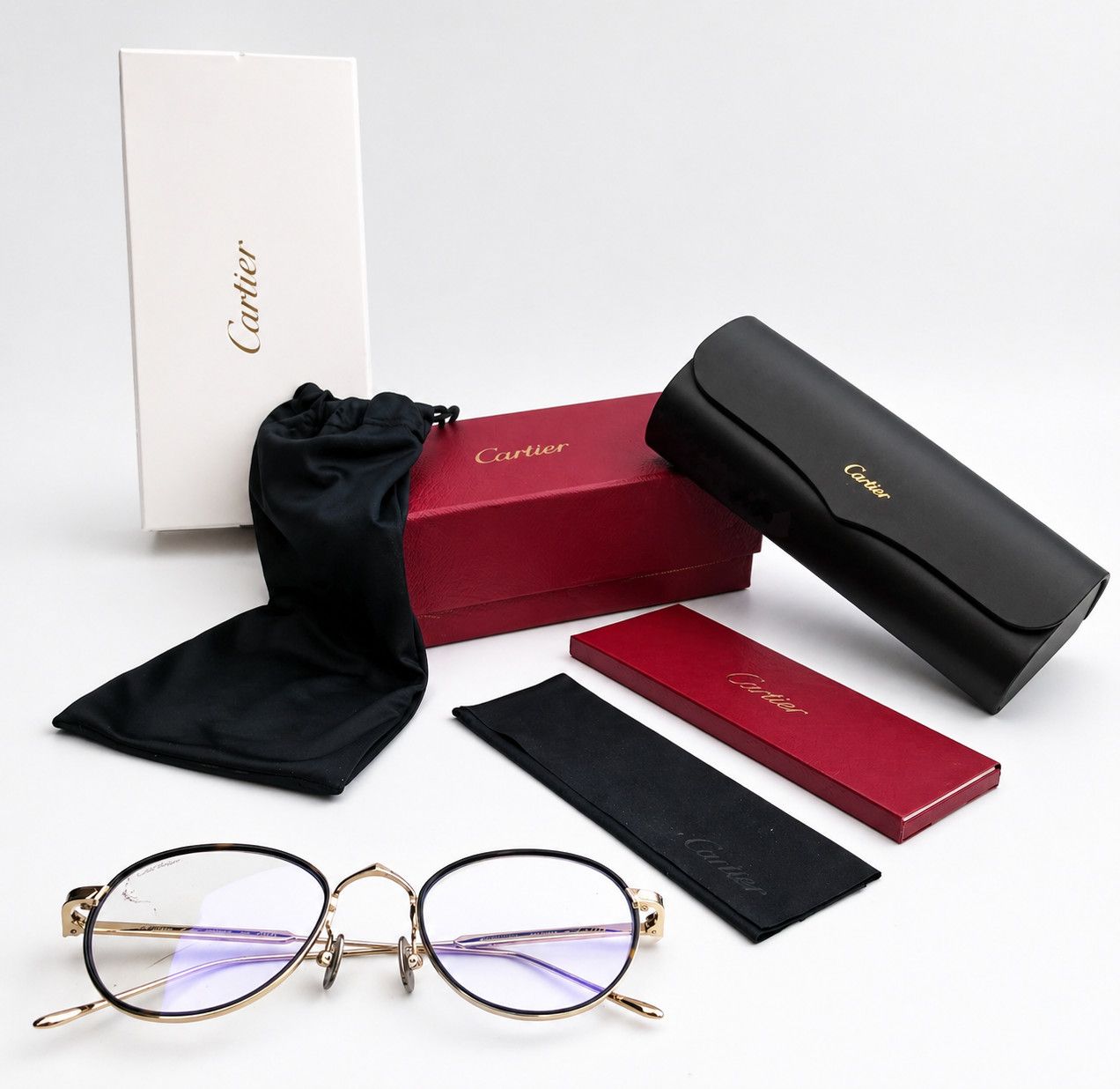 Cartier Authentic Luxury Cartier Gold Eyewear CT02500 Size ONE SIZE - 3 Thumbnail