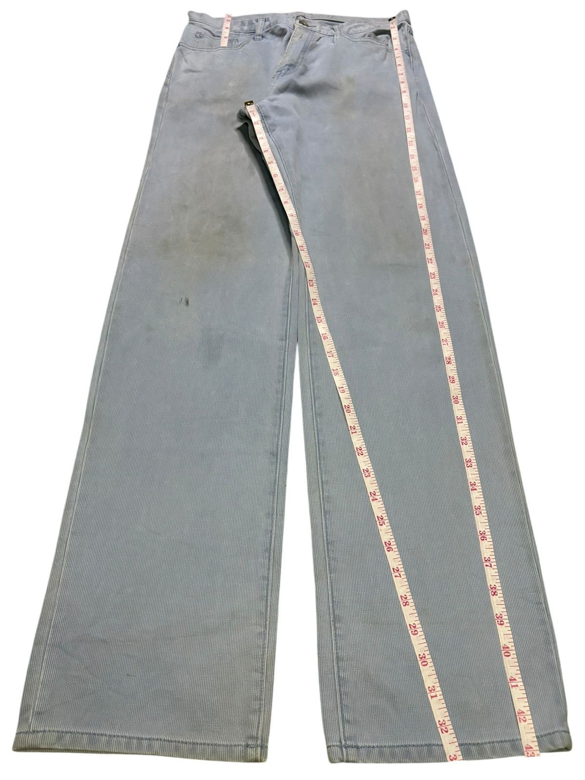Uniqlo Vintage Japanese Brand Light Wash Loose Baggy Jeans Size US 30 / EU 46 - 12 Thumbnail