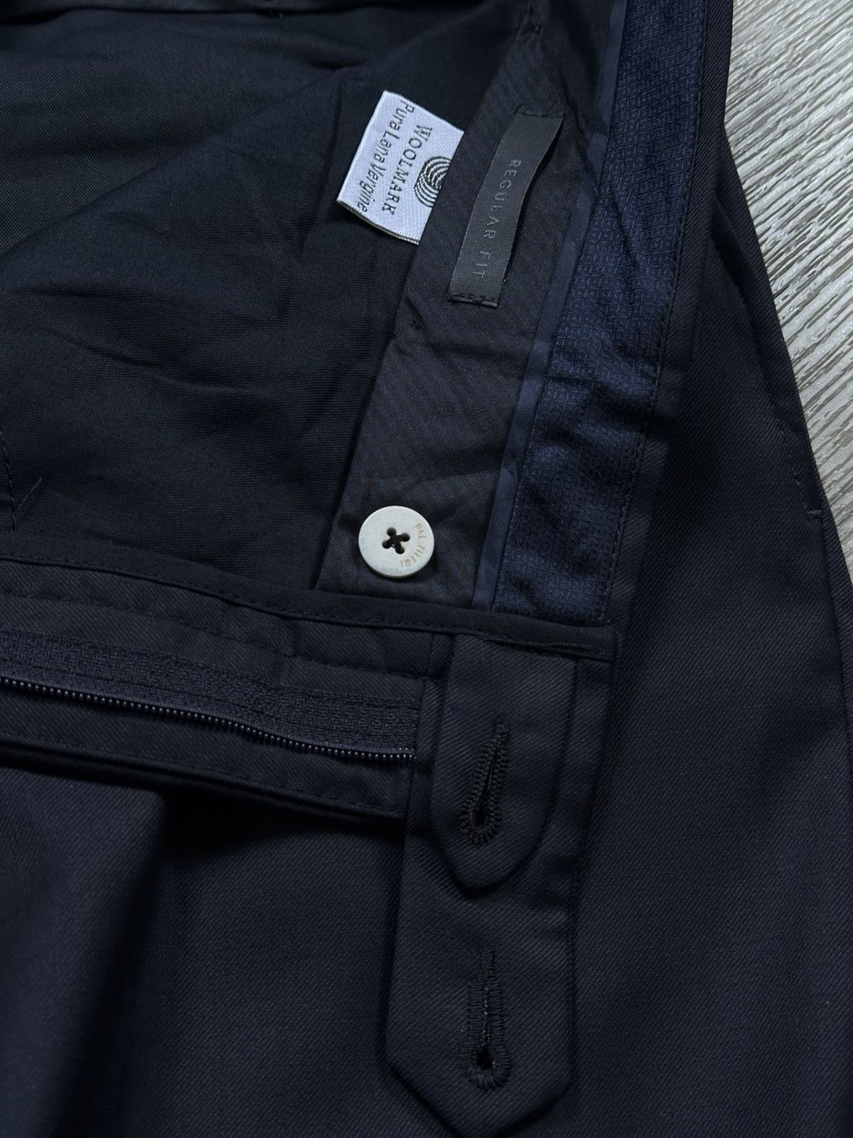 Pal Zileri 🫧 PAL ZILERI WOOL PANTS LUXURY MADE IN ITALY NEW Size US 34 / EU 50 - 14 Thumbnail