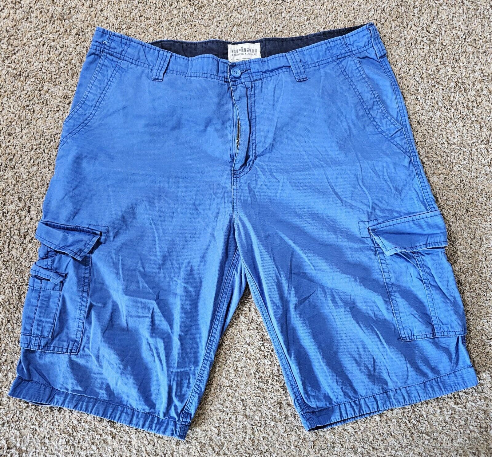 Urban Pipeline Urban Pipeline Cargo Shorts Mens Size 40 Blue Size US 40 / EU 56 - 1 Thumbnail