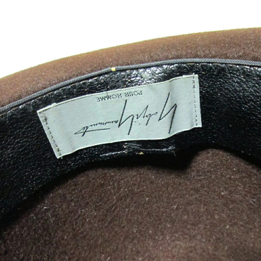 Yohji Yamamoto Yohji Yamamoto Pour Homme Czech Wool Hat Size ONE SIZE - 5 Thumbnail