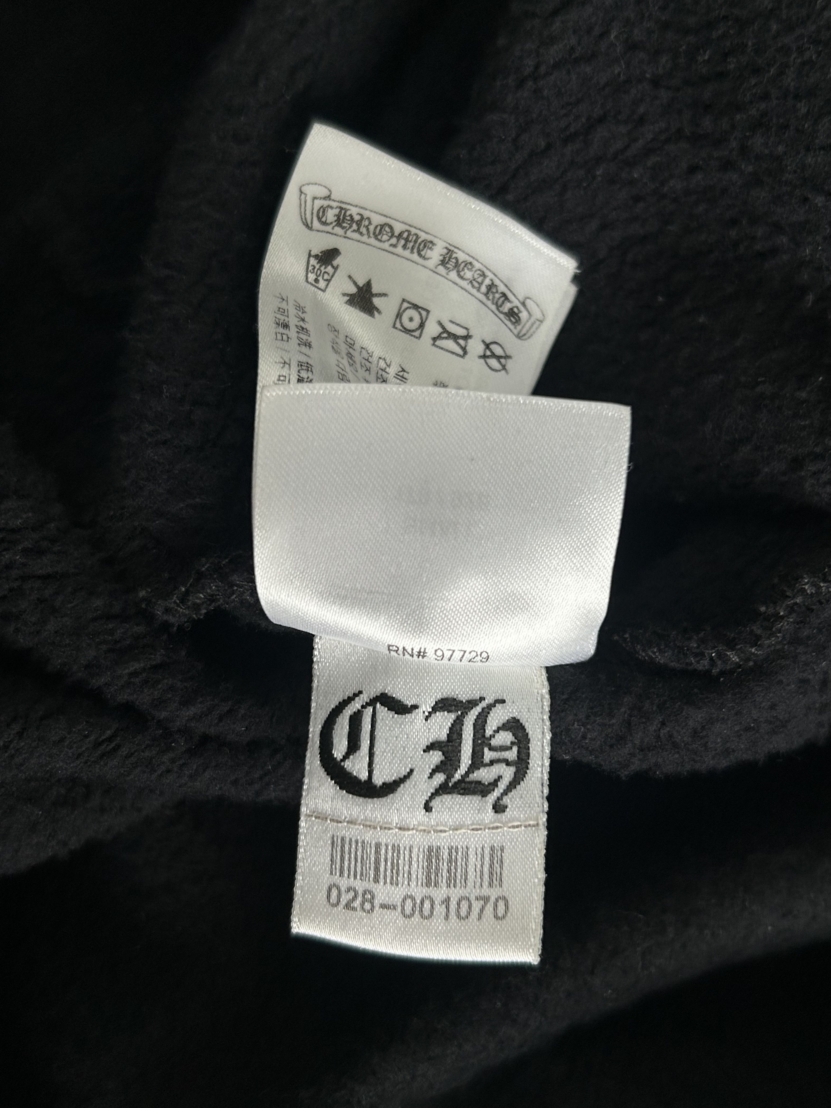 Chrome Hearts Chrome Hearts Black Sunset Gradient T-Bar Hoodie Size US S / EU 44-46 / 1 - 7 Thumbnail