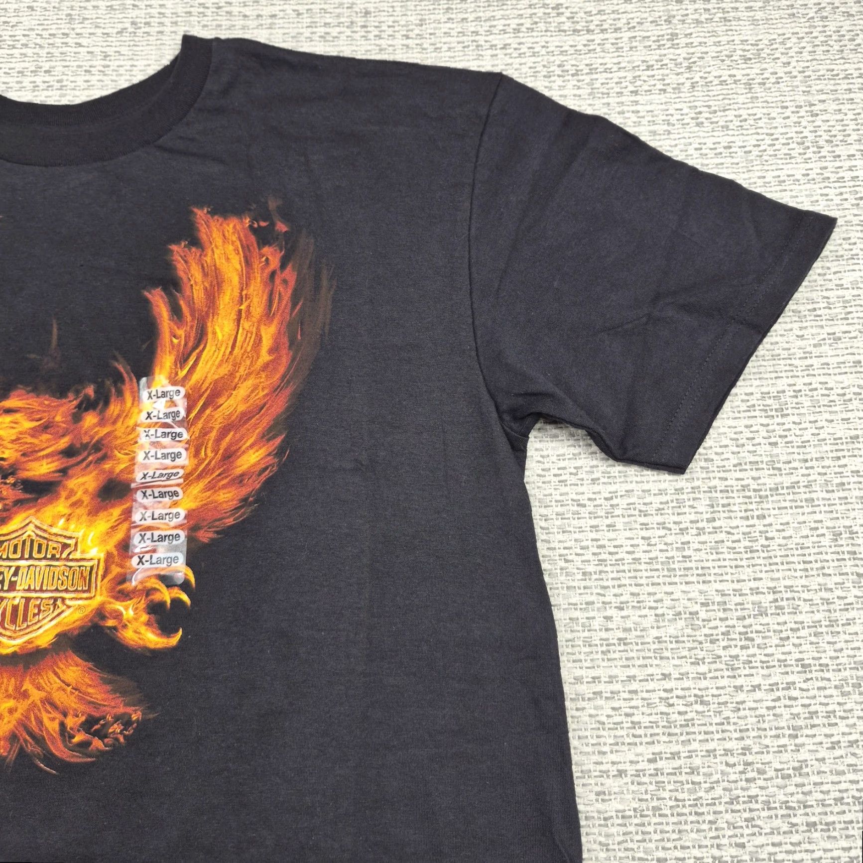 Harley Davidson Harley-Davidson Prescott Shirt Mens XL Black Short Sleeve T-Shirt Graphic Print Front Back Grand Canyon Biker Logo Size US XL / EU 56 / 4 - 4 Thumbnail