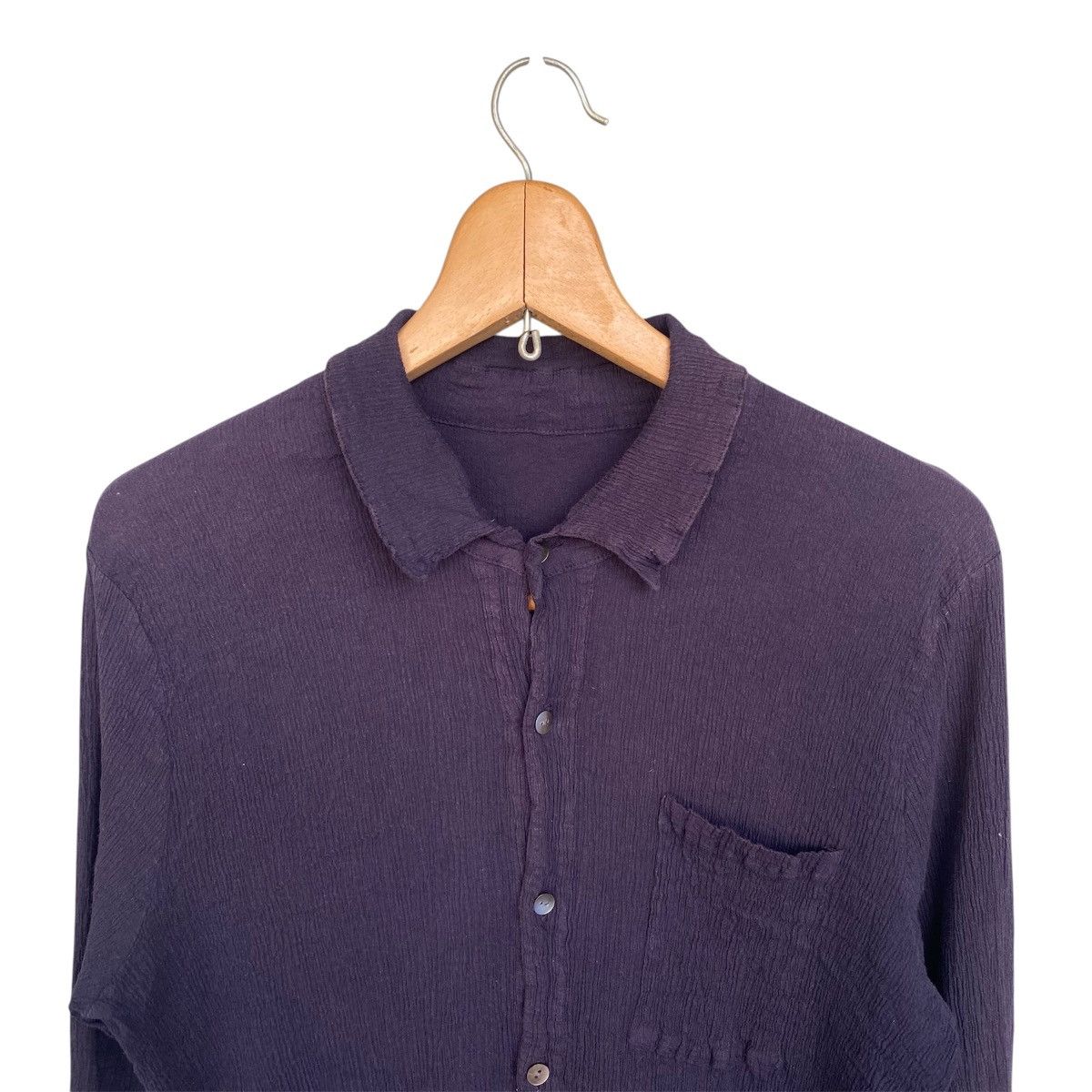Issey Miyake ‼️LAST DROP‼️Tsumori Chisato Issey Miyake Ruffle Crinkle Shirt Size S / US 4 / IT 40 - 3 Thumbnail