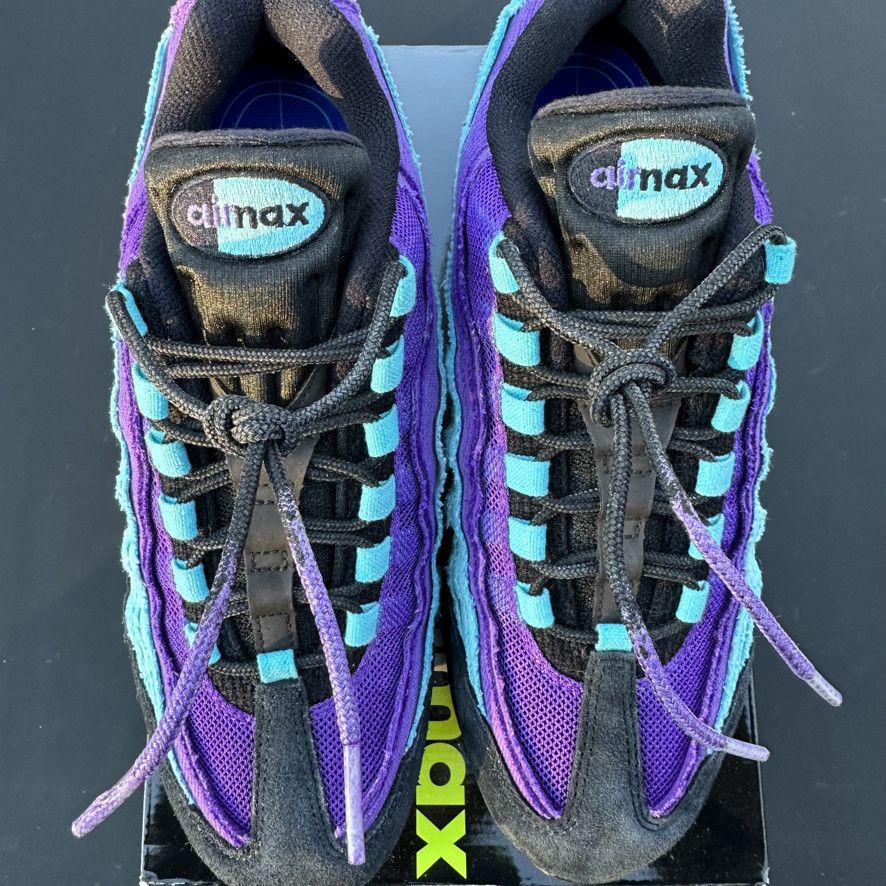 Nike Size 10 - Nike Air Max 95 Custom Skeletor Hand Dyed Size US 10 / EU 43 - 15 Thumbnail
