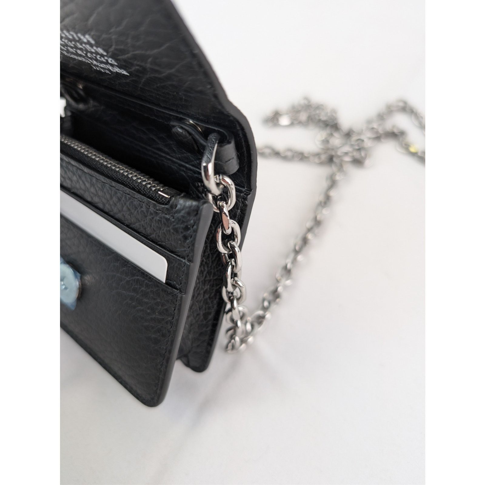 Maison Margiela o1rshd1 Size: OS / Four Stitch Mini Chain Bag Wallet Black Size ONE SIZE - 5 Thumbnail