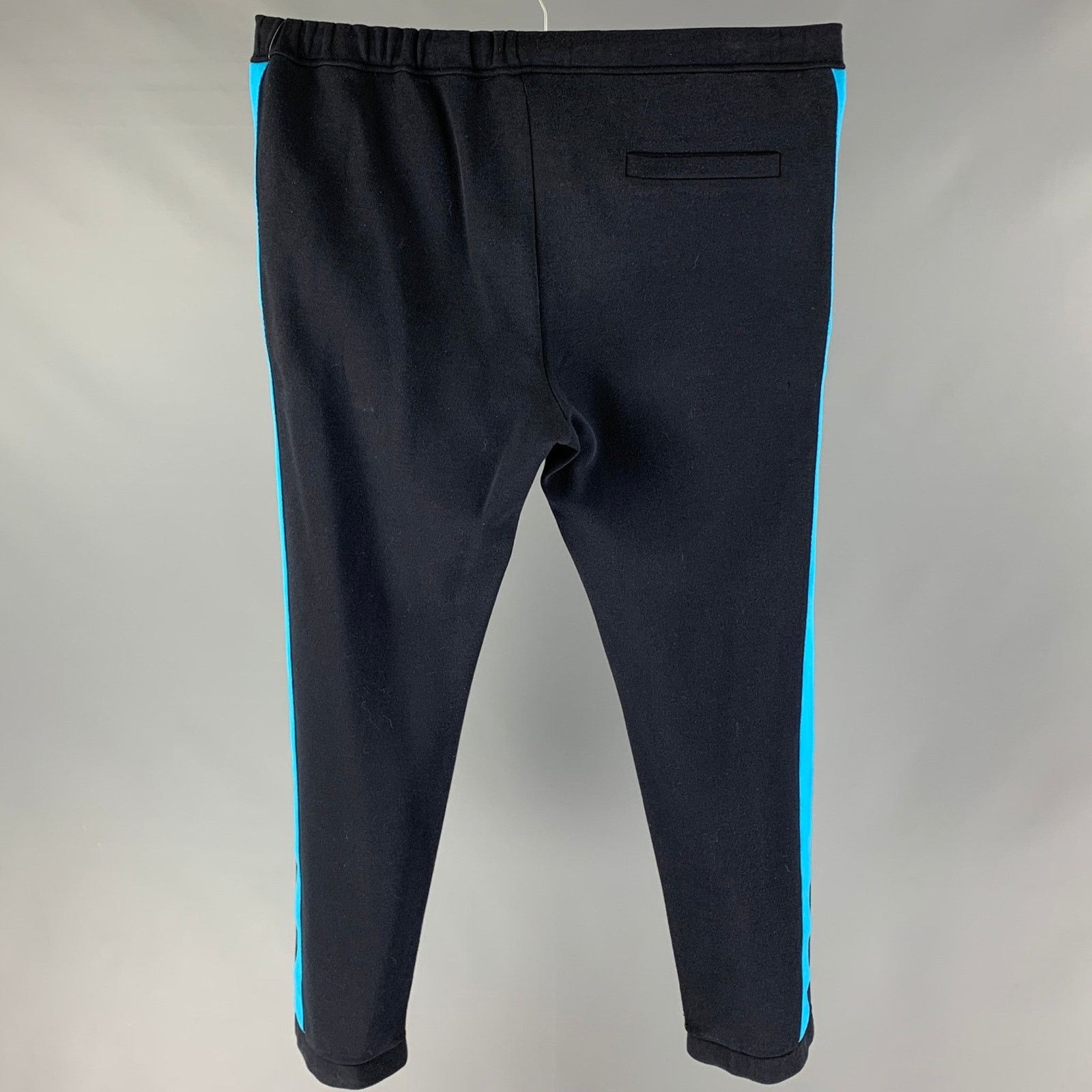 Fendi FENDI Size 36 Navy Blue Stripe Cotton Blend Sweatpants Size US 36 / EU 52 - 3 Thumbnail