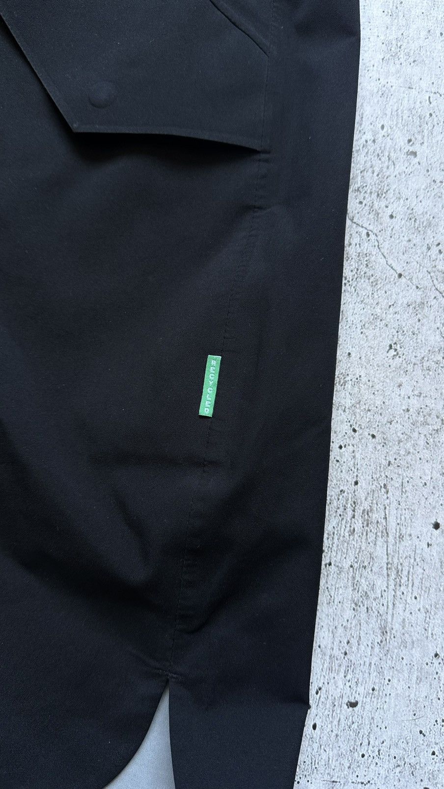 Save The Duck Women's Save the Duck Recycled Long Rain Jacket Size M / US 6-8 / IT 42-44 - 2 Thumbnail