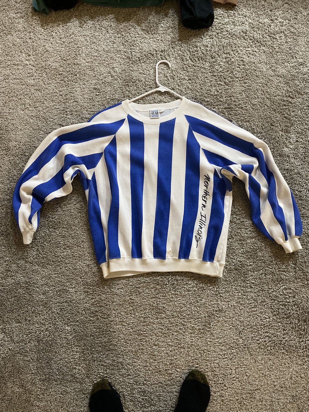 Vintage Vintage College Crewneck Size US L / EU 52-54 / 3 - 1 Thumbnail