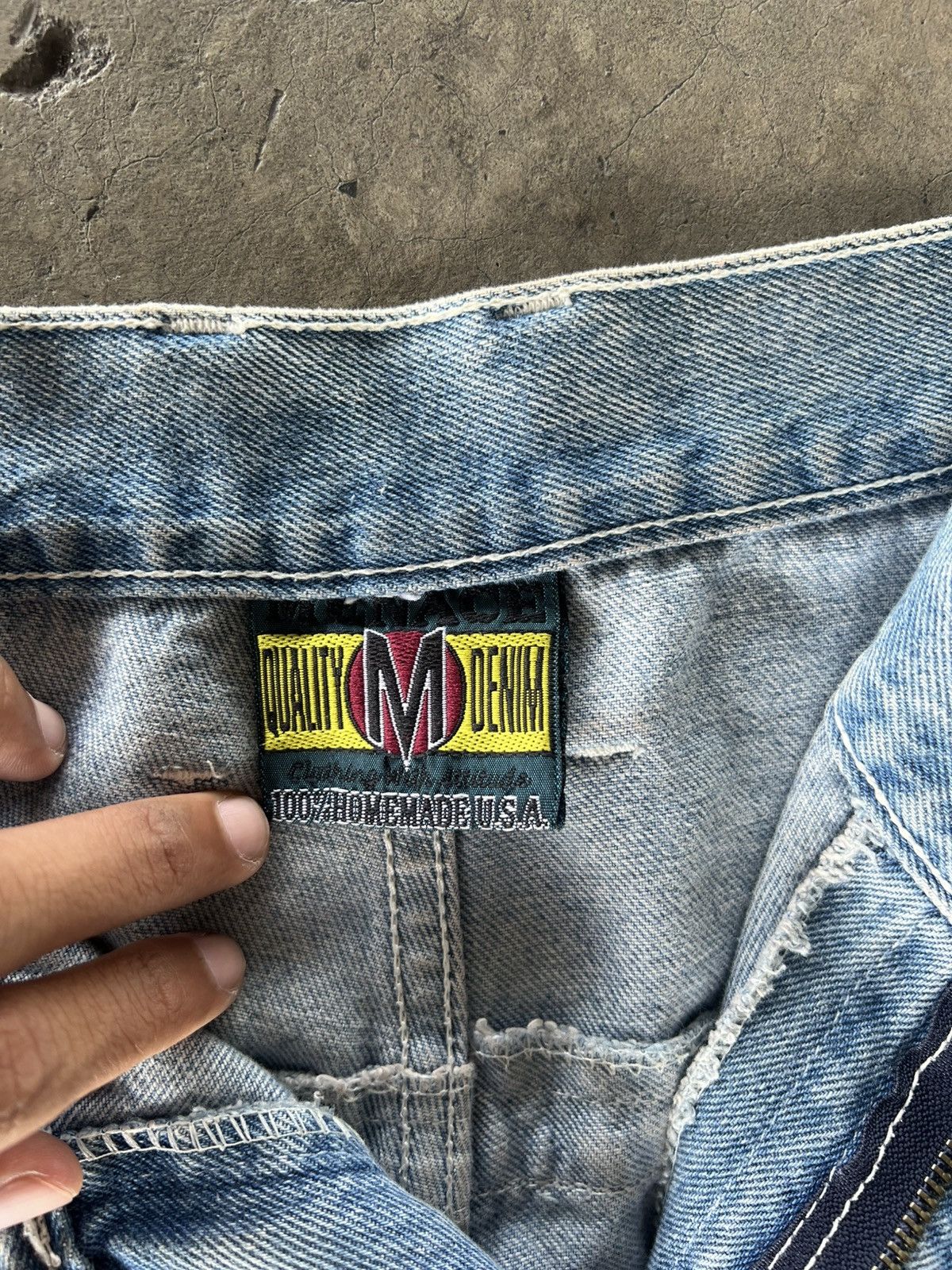 JNCO SOLD ❌ || 90s Menance Baggy Jeans Size US 32 / EU 48 - 4 Thumbnail