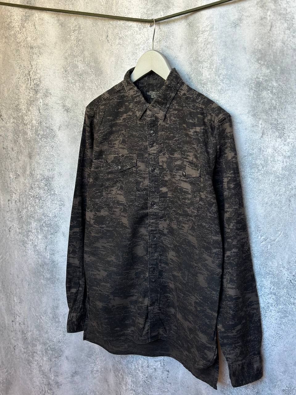 Allsaints Allsaints Breslau Camo Military Field Army Button Up Shirt Size US S / EU 44-46 / 1 - 2 Thumbnail