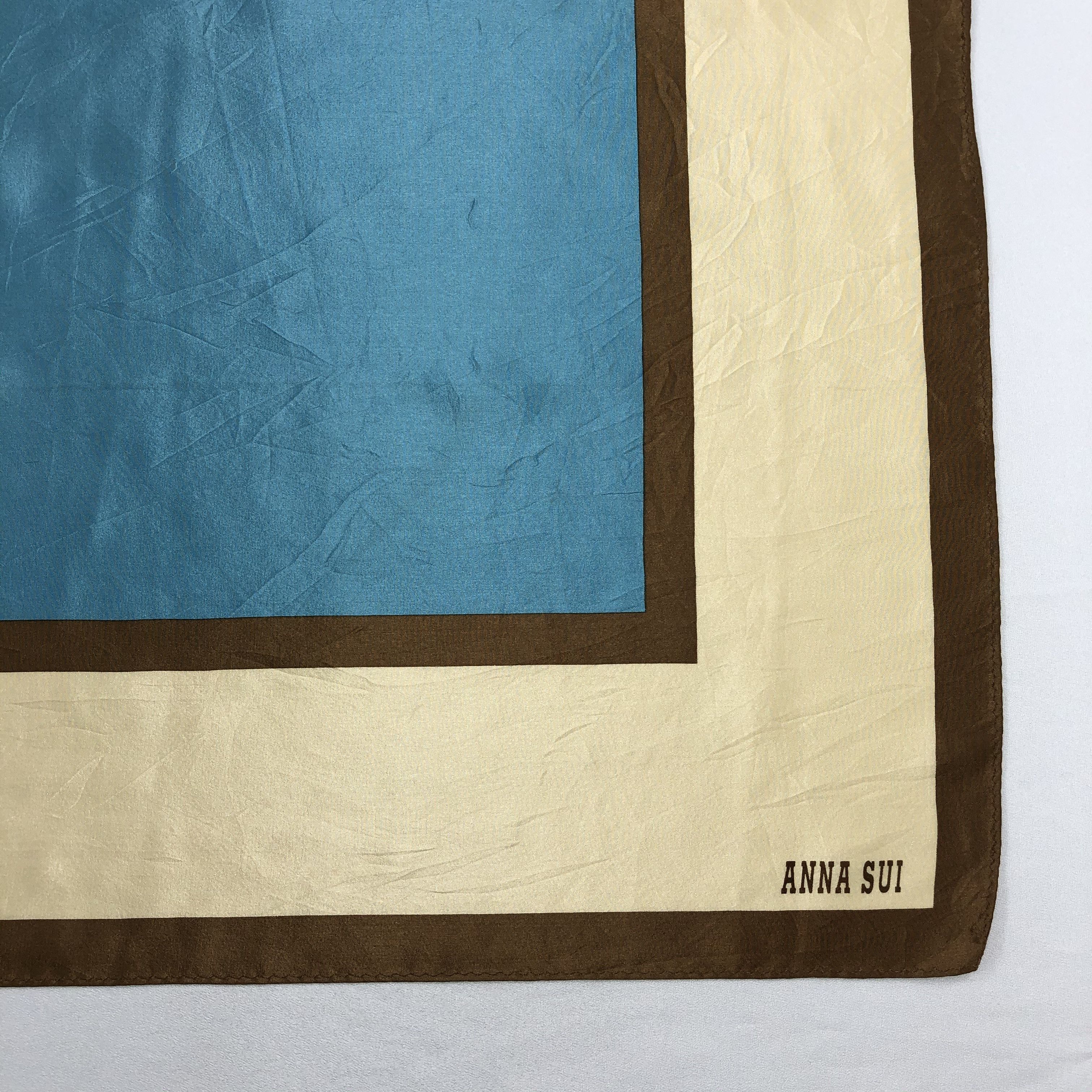 Vintage Vintage Anna Sui Silk Scarf Size ONE SIZE - 4 Thumbnail
