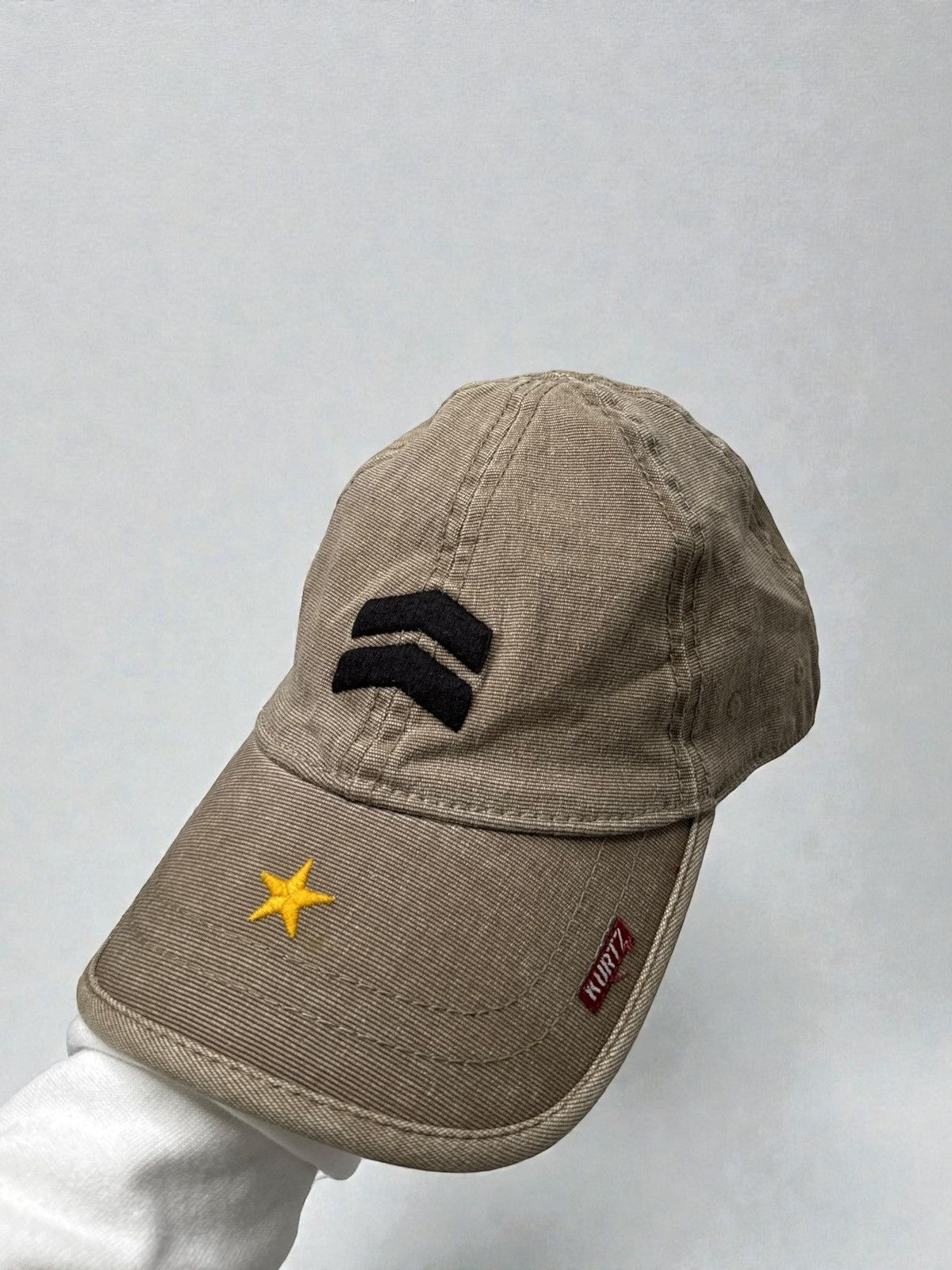Vintage Vintage avant garde archive military cap hat swag y2k lgb Size ONE SIZE - 1 Thumbnail