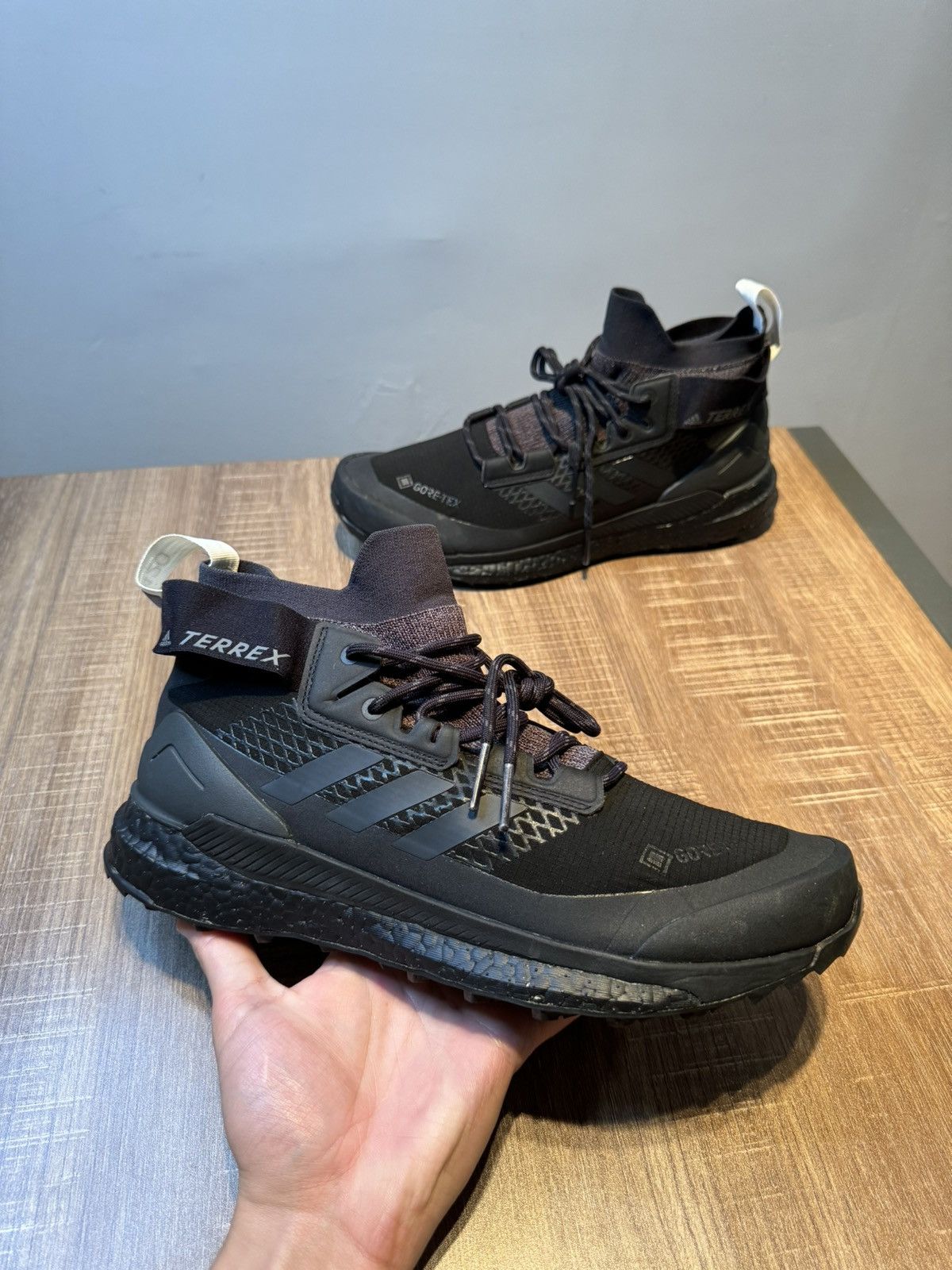 Adidas Adidas Terrex Free Hiker Shoes Men's 9 Hiking Waterproof Size US 9 / EU 42 - 1 Thumbnail